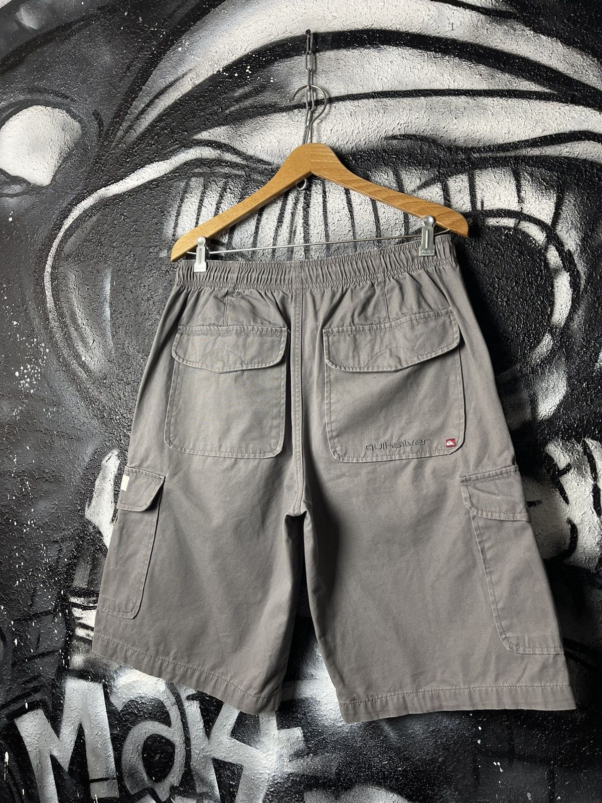 Quiksilver Y2K Quiksilver Vintage Cargo Shorts Men’s Size M Size US 33 - 2 Thumbnail
