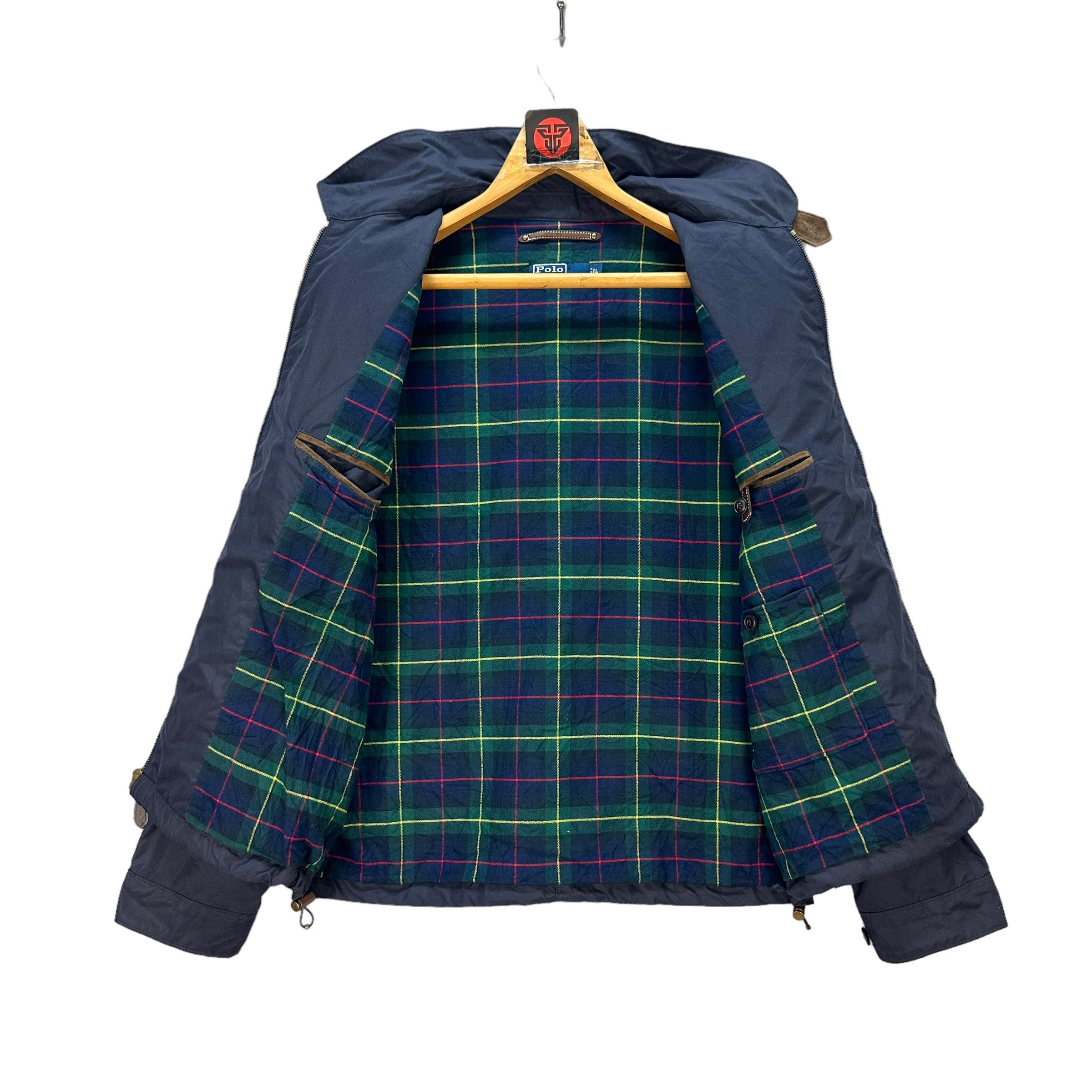 Polo Ralph Lauren VINTAGE POLO RALPH LAUREN TARTAN LINED JACKET #7685-164 Size US L / EU 52-54 / 3 - 6 Thumbnail