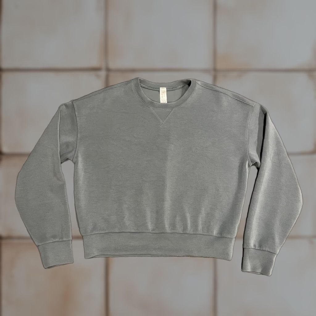 Spanx Spanx AirEssentials Sweatshirt Womens XS Light Blue Crewneck Pullover Modal Cozy Size XS / US 0-2 / IT 36-38 - 1 Thumbnail