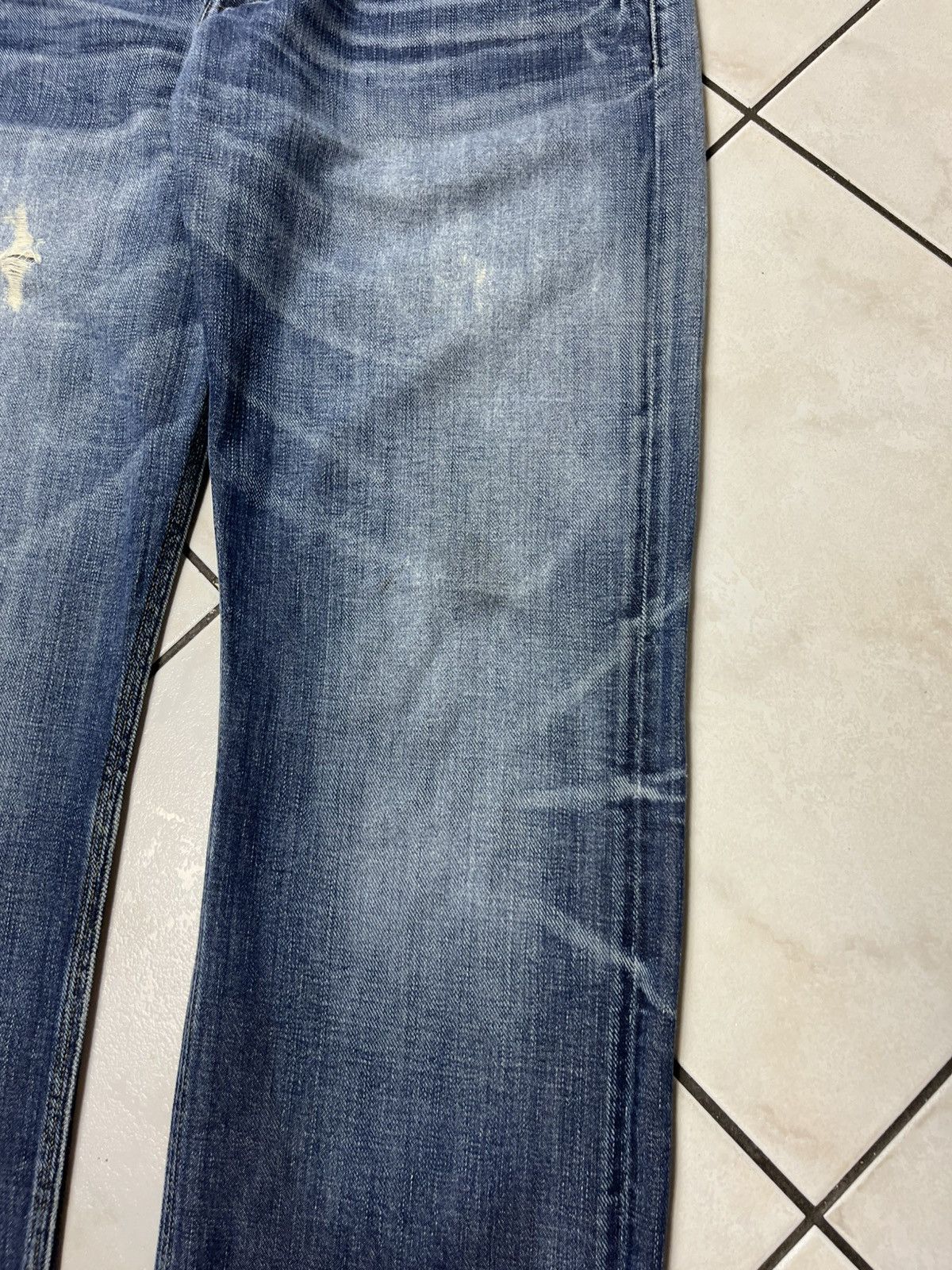 G-Star × If Six Was Nine × Le Grande Bleu (L.G.B.) Vintage G-Star Raw distressed y2k denim jeans rotor straight Size US 31 - 8 Thumbnail