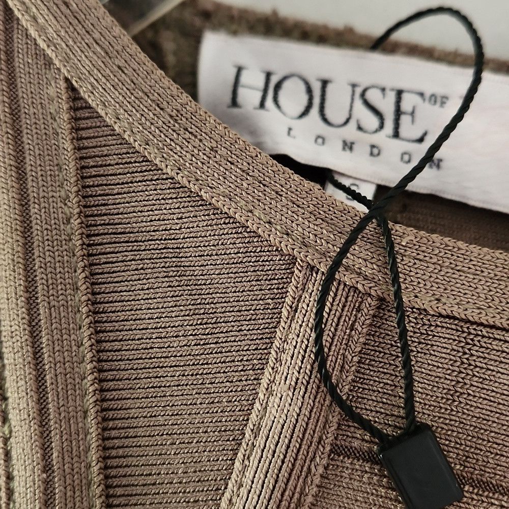 House of CB HOUSE OF CB | Aloisia Dress Bondage Sage Green Sz SMALL Size S / US 4 / IT 40 - 5 Thumbnail