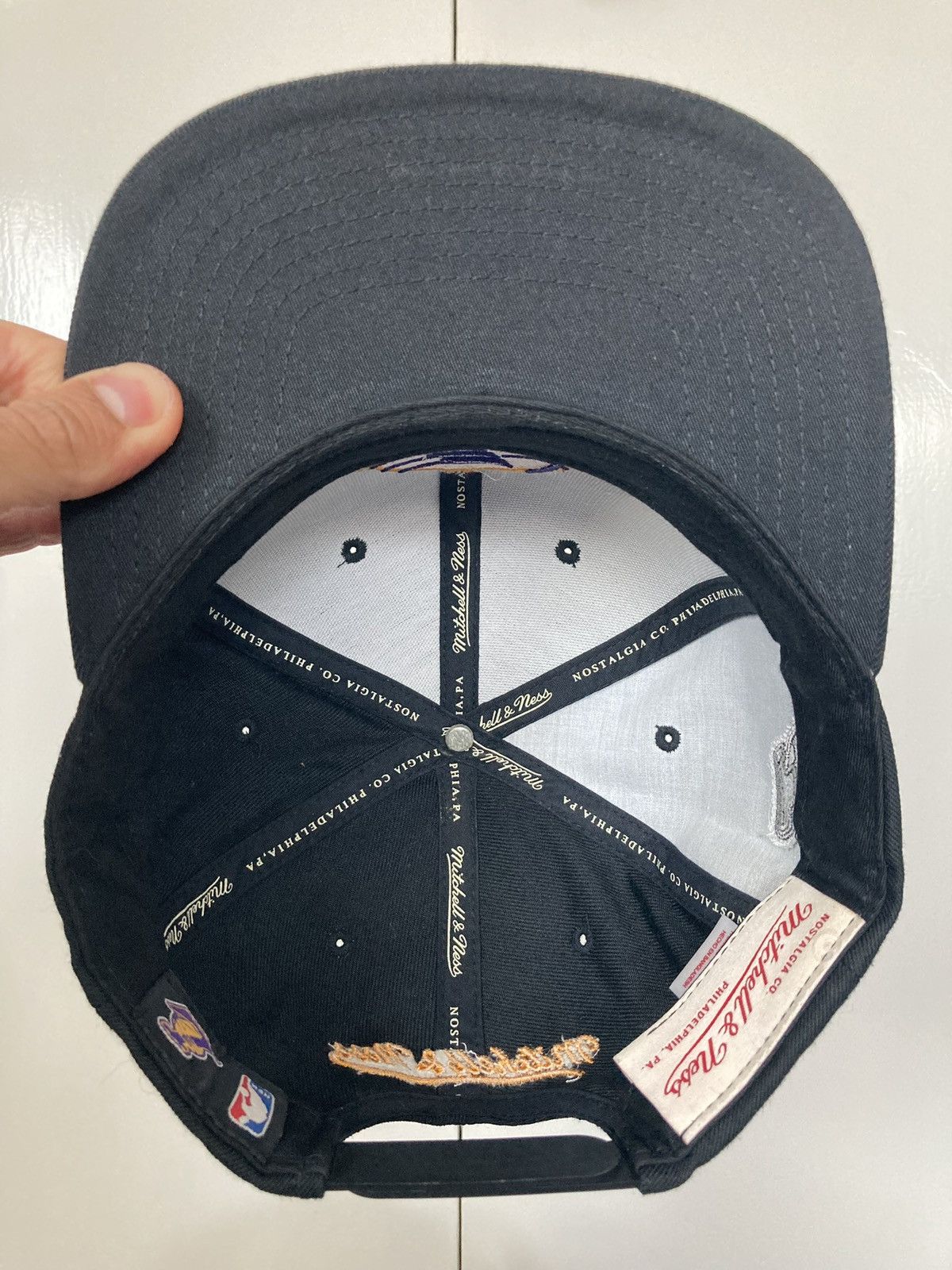Mitchell & Ness LOS ANGELES LAKERS MITCHELL & NESS SNAPBACK HAT CAP NBA 2016 Size ONE SIZE - 10 Thumbnail