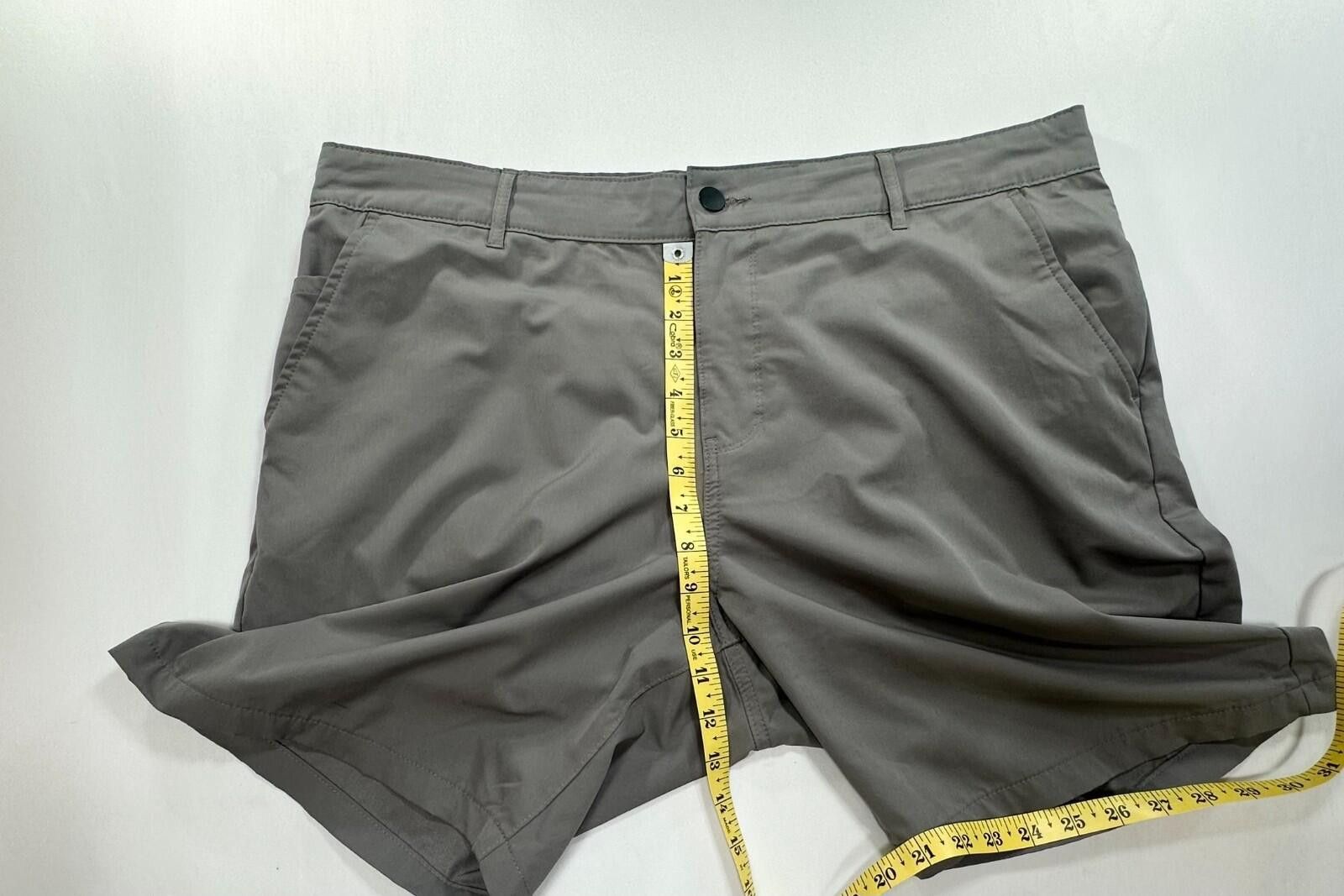 Canterbury of New Zealand Z by Zella Flat Front Athletic Chino Shorts Black Mens 38 Size US 38 / EU 54 - 4 Thumbnail