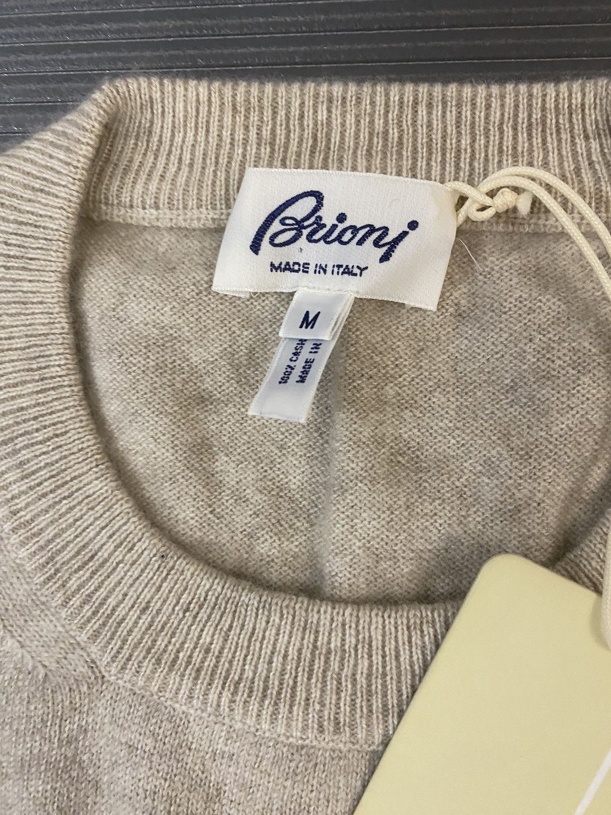 Brioni Brioni 🇮🇹 Malt Cashmere Crewneck Roma Pullover Jumper M NEW Size US M / EU 48-50 / 2 - 4 Thumbnail