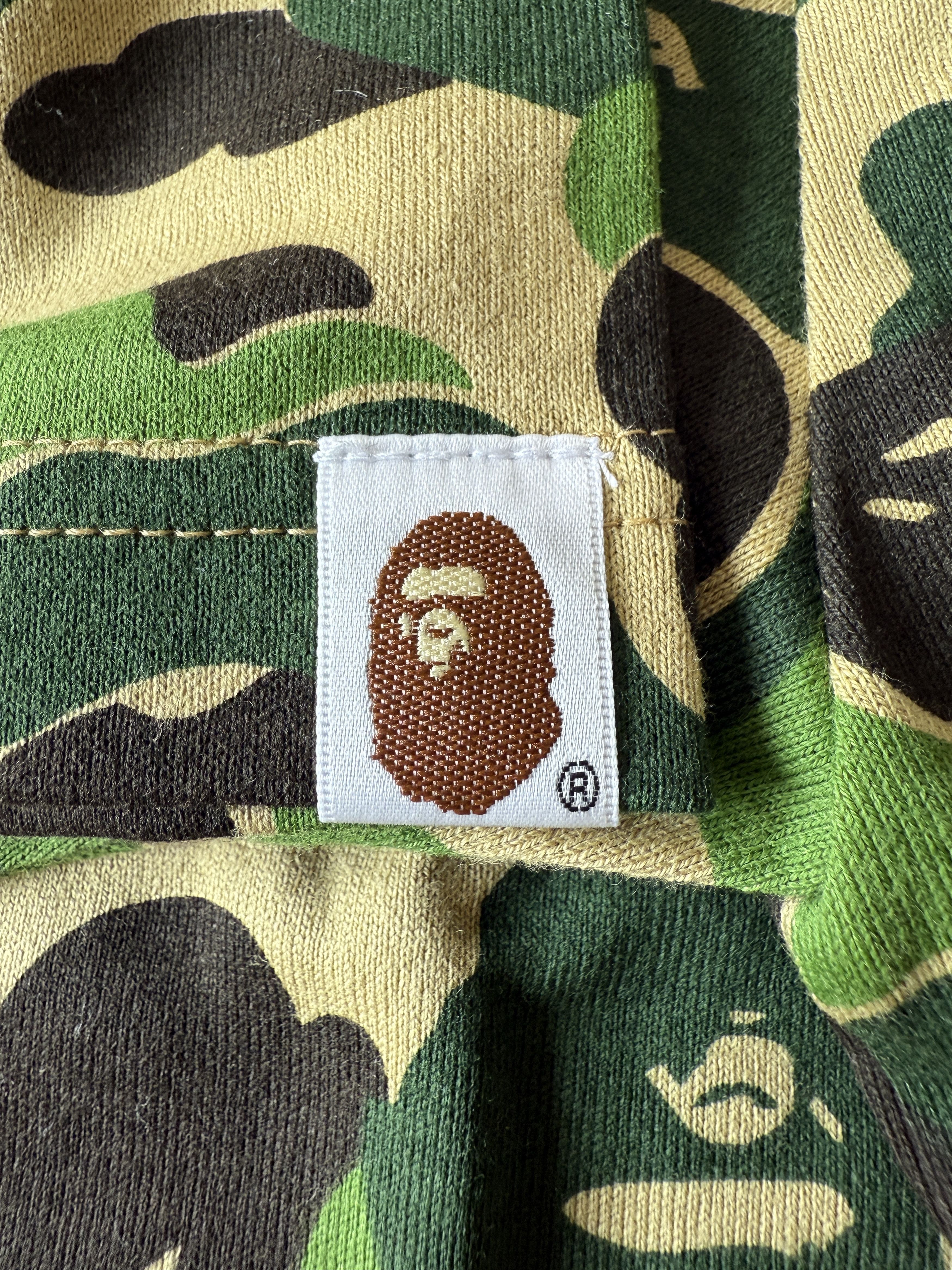 Bape BAPE ABC CAMO APE HEAD ONE POINT TEE Size US S / EU 44-46 / 1 - 3 Thumbnail