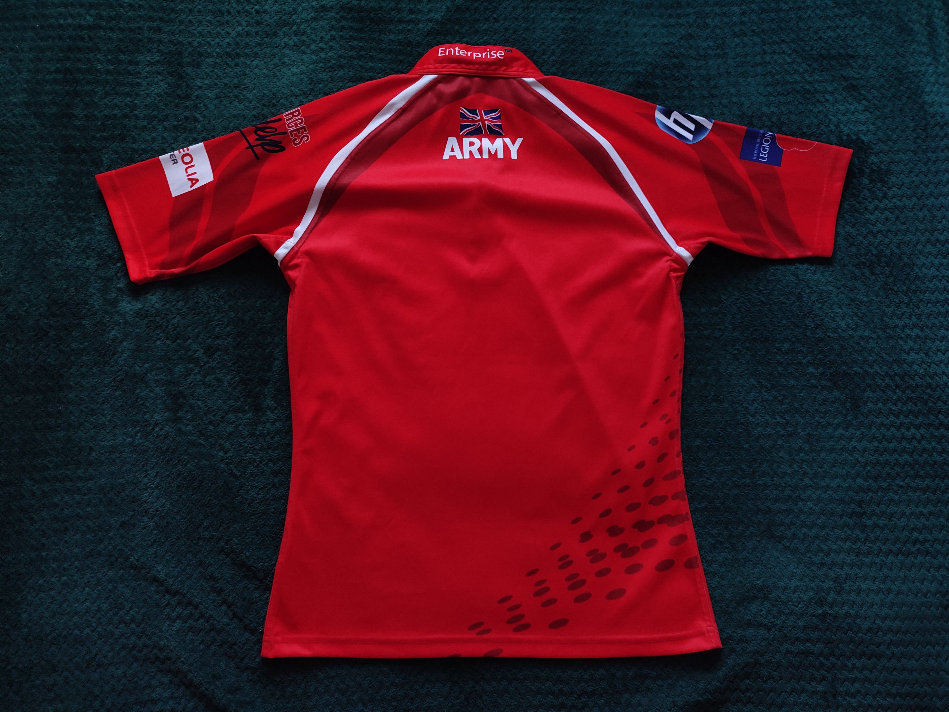 Other British Army Kooga Sodexo Rugby Jersey Shirt Size US M / EU 48-50 / 2 - 9 Thumbnail