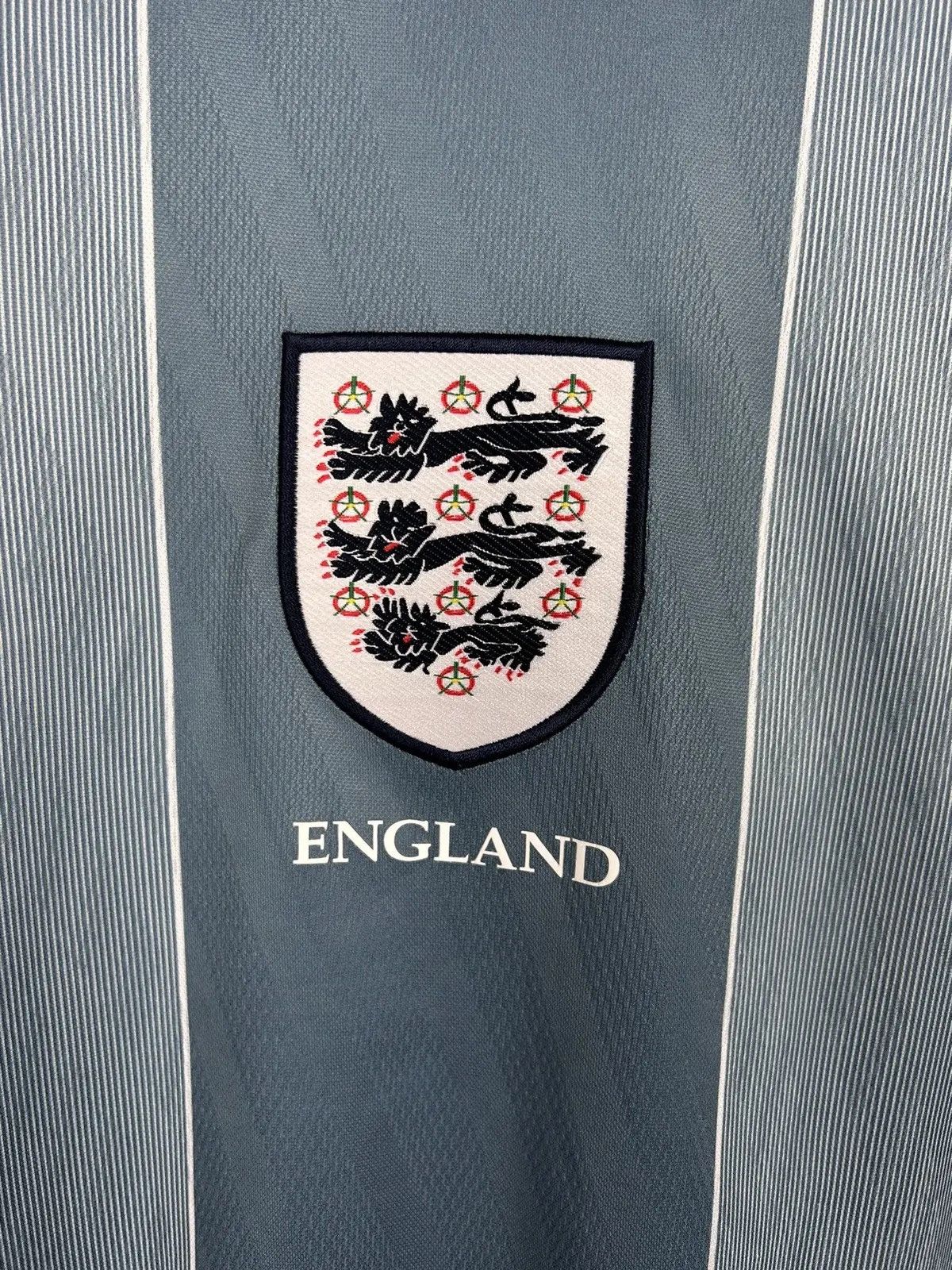 Other Score Draw England Replica 1996 Away Kit Soccer Jersey Size US XL / EU 56 / 4 - 2 Thumbnail