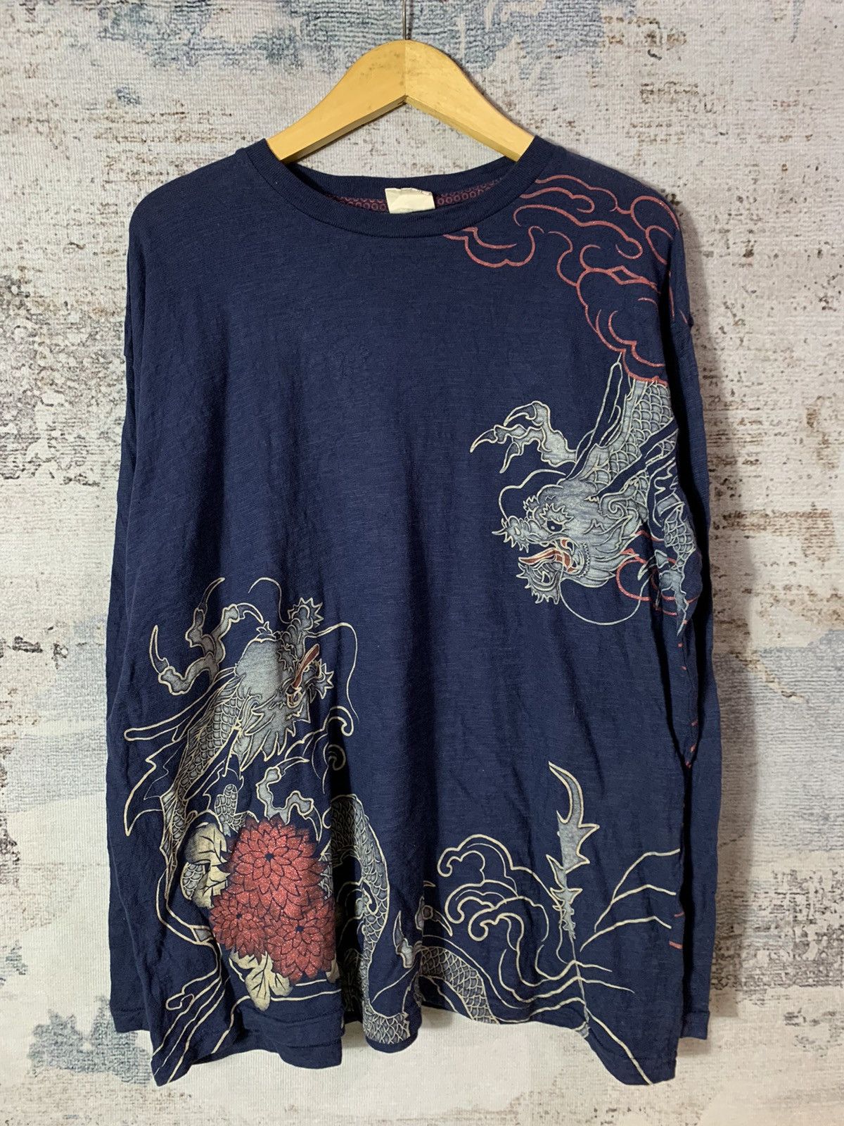 20471120 × Beauty Beast 2000s Strange Heaven Sukajan Long Sleeve Size US XXL / EU 58 / 5 - 1 Thumbnail
