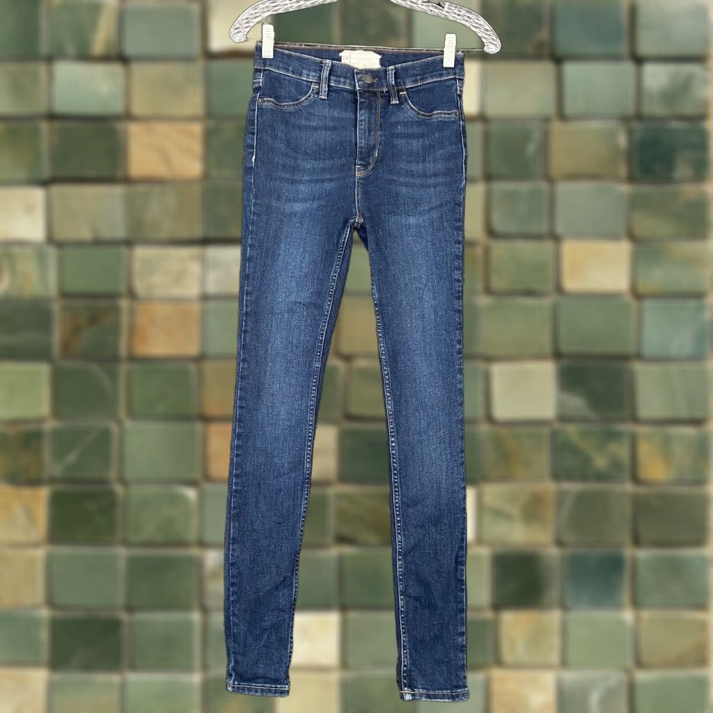 Free People Free People Jeans Women’s 26R Blue Skinny Denim Pockets Size 26" / US 2 / IT 38 - 1 Thumbnail