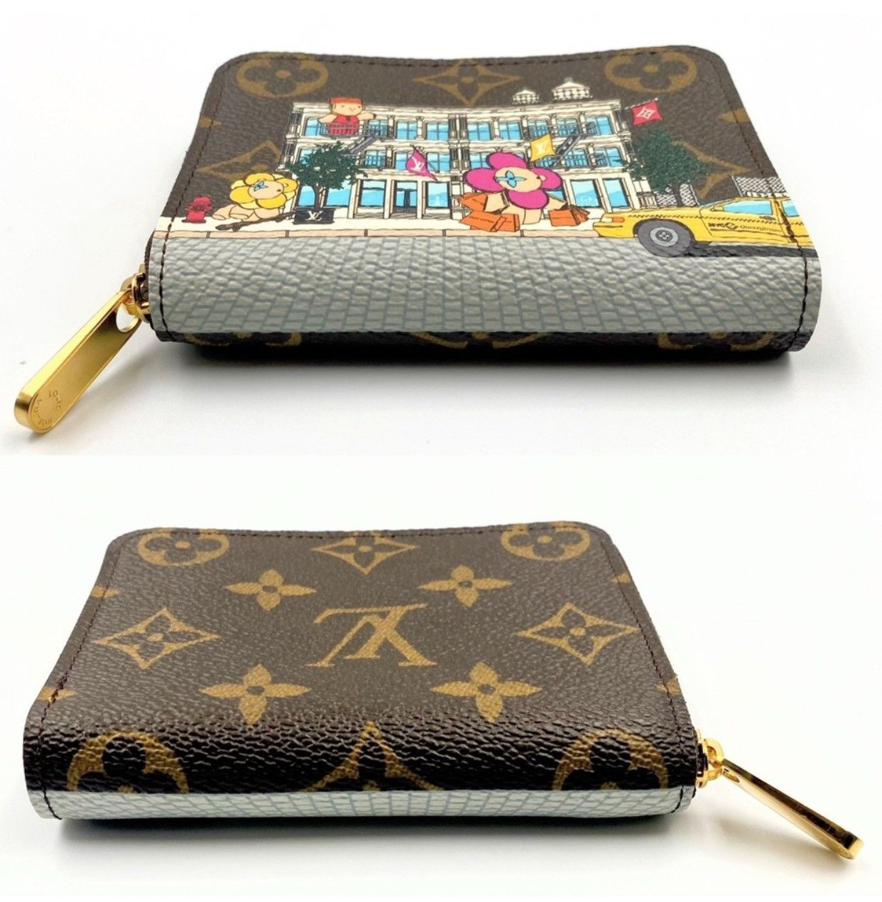 Louis Vuitton LOUIS VUITTON Monogram 2022 Xmas Animation NY Soho Zippy Size ONE SIZE - 9 Thumbnail