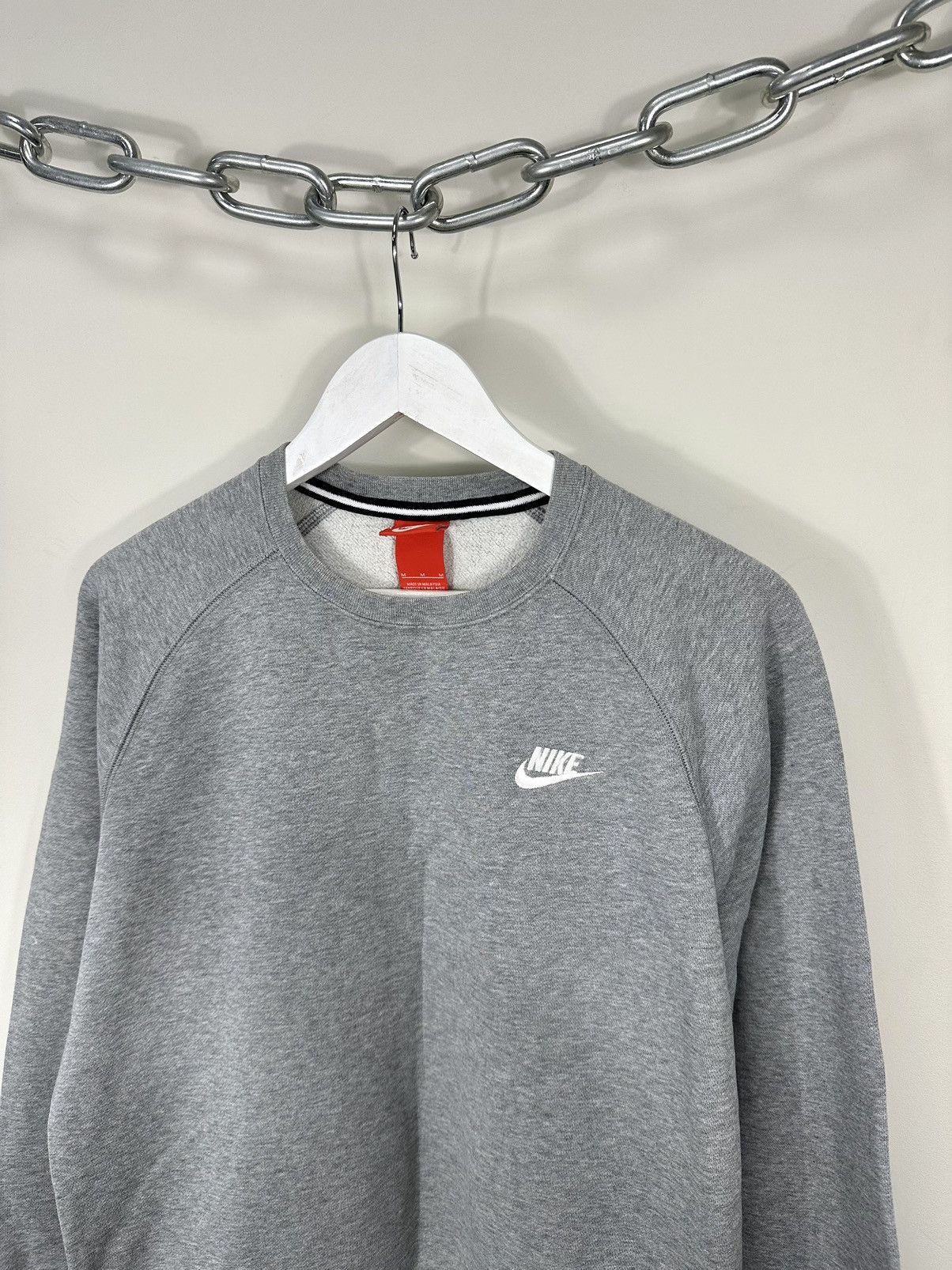 Nike Vintage Nike Swoosh Baggy Drill Hype Y2K Sweatshirt Crewneck Size US M / EU 48-50 / 2 - 3 Thumbnail