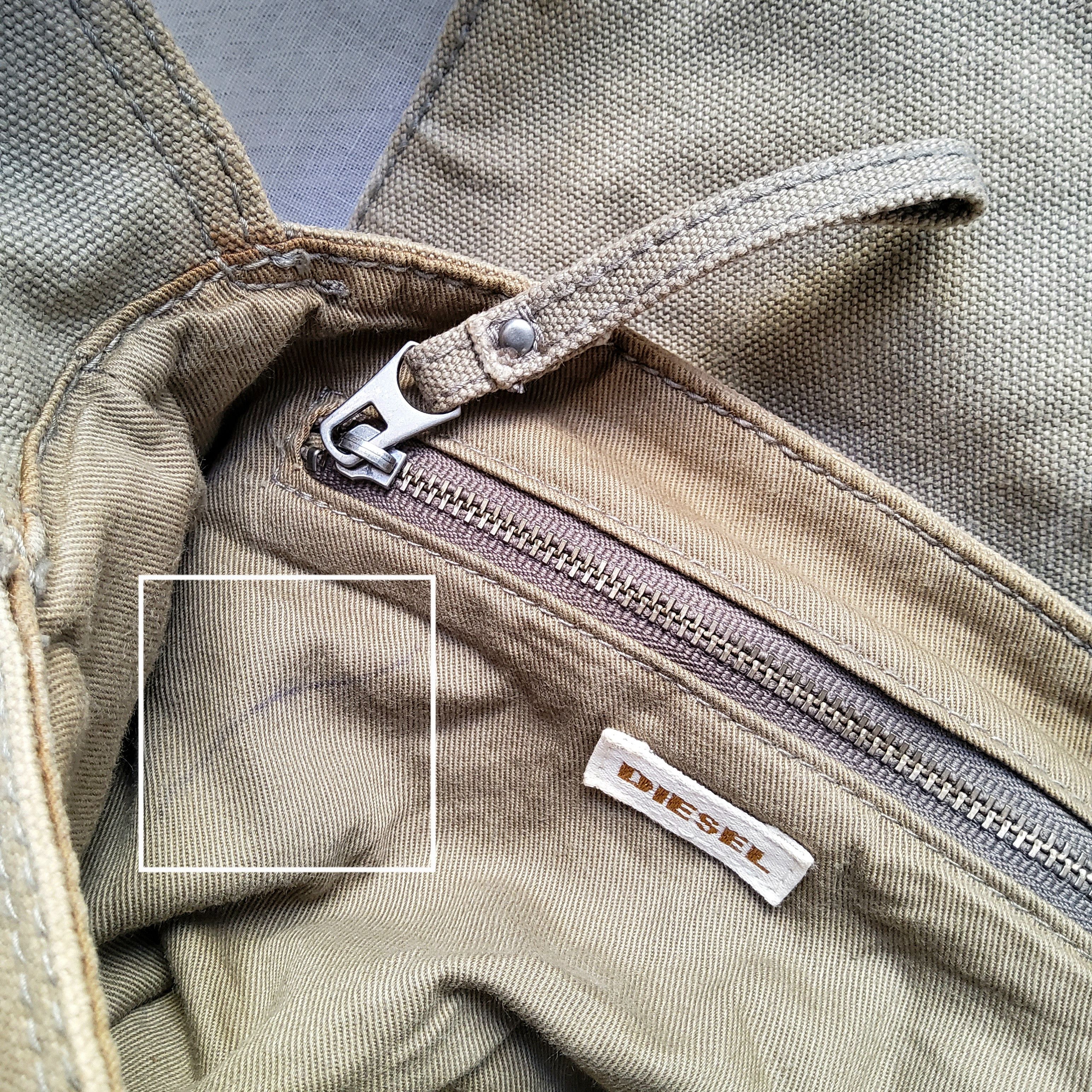 Diesel Diesel vintage y2k cargo hardware logo crossbody denim bag Size ONE SIZE - 13 Thumbnail