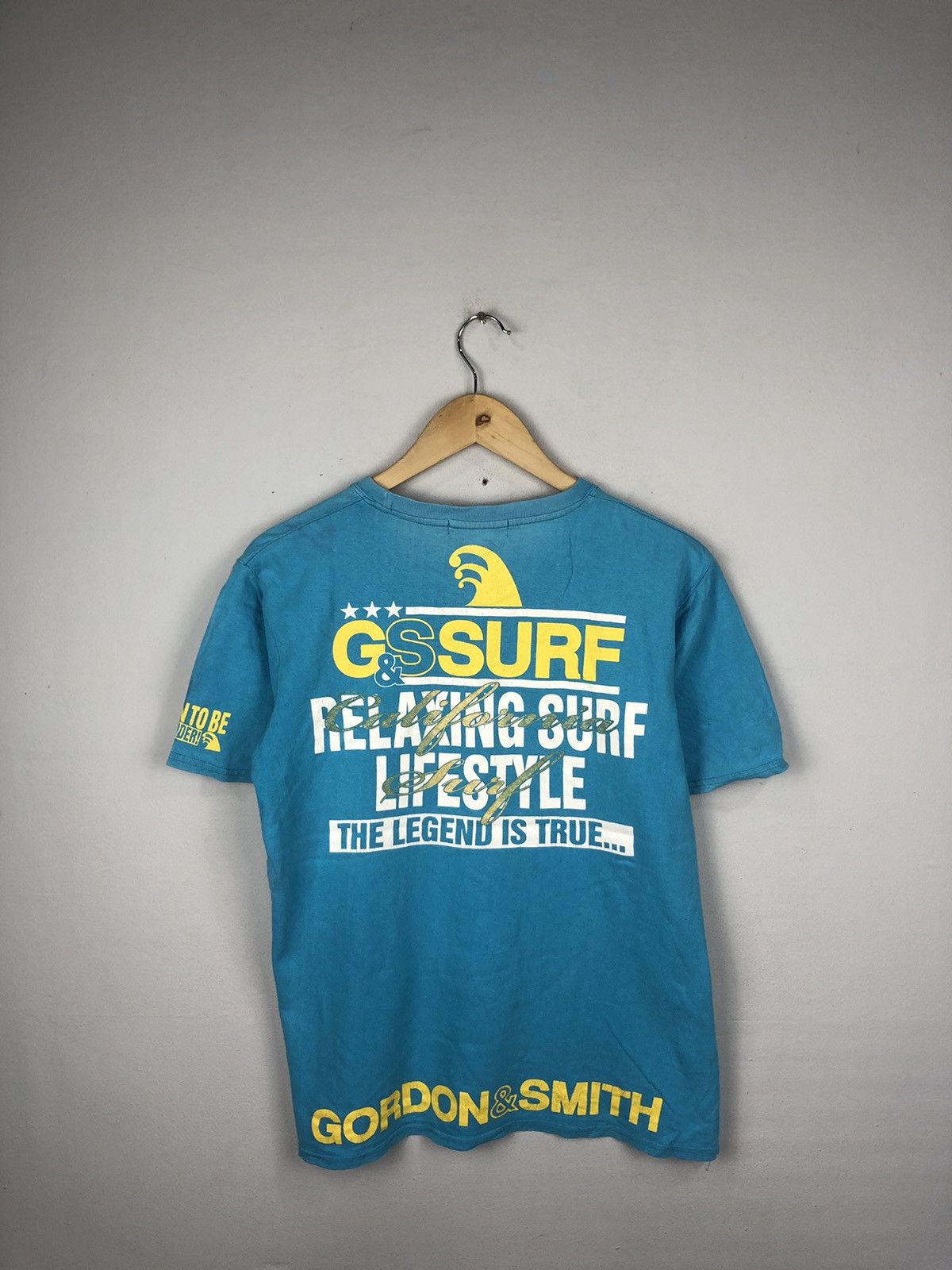 Vintage Gordon n Smith Rare Design Surf Tee Size US L / EU 52-54 / 3 - 5 Thumbnail