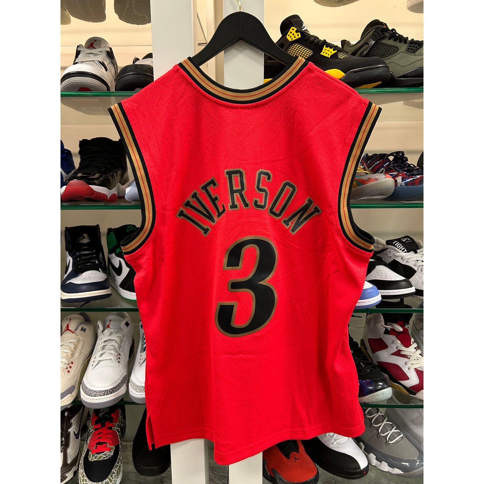 NBA NBA Philadelphia 76ers Allen Iverson Hardwood jersey L Large Size US L / EU 52-54 / 3 - 3 Thumbnail
