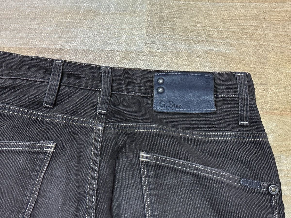 G-Star × Vintage Rare🔥G Star Raw Corduroy Denim Size US 31 - 21 Thumbnail