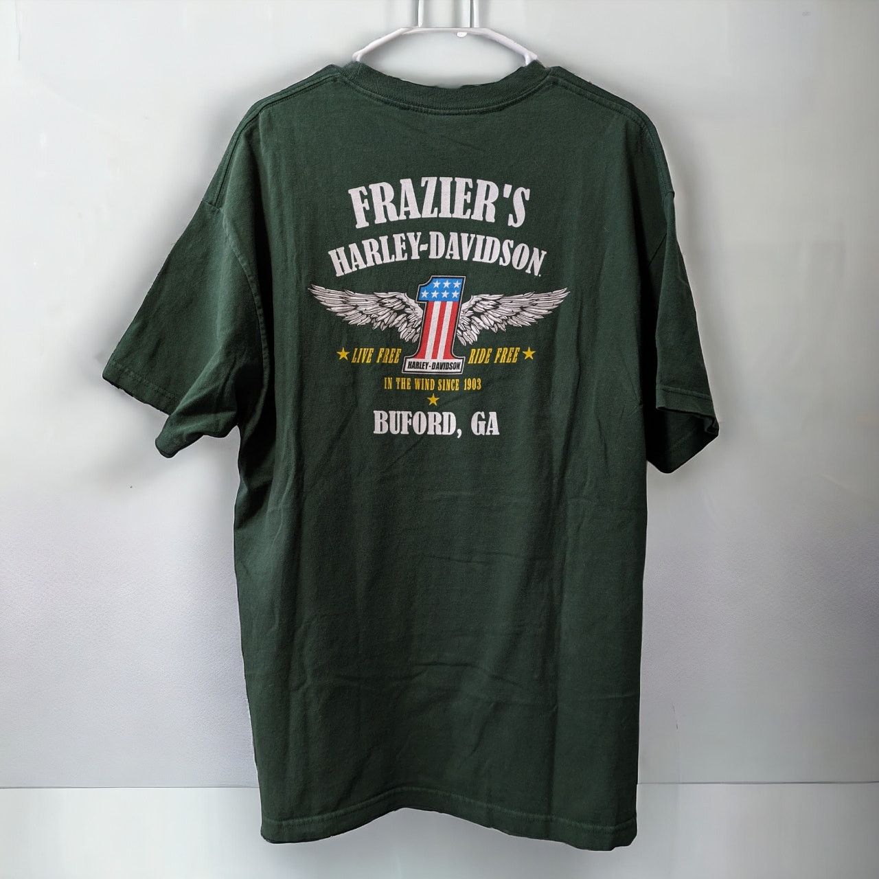 Harley Davidson Harley Davidson Live to Ride Ride to Live T-Shirt. Men's XL Size US XL / EU 56 / 4 - 2 Thumbnail