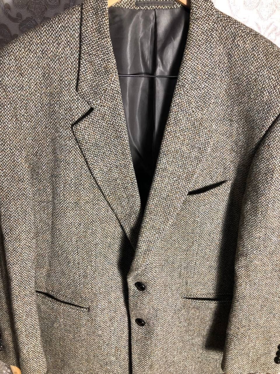 Harris Tweed VINTAGE HARRIS TWEED CLASSIC BLAZER SUIT JAKCET RETRO CASUAL Size 46R - 2 Thumbnail