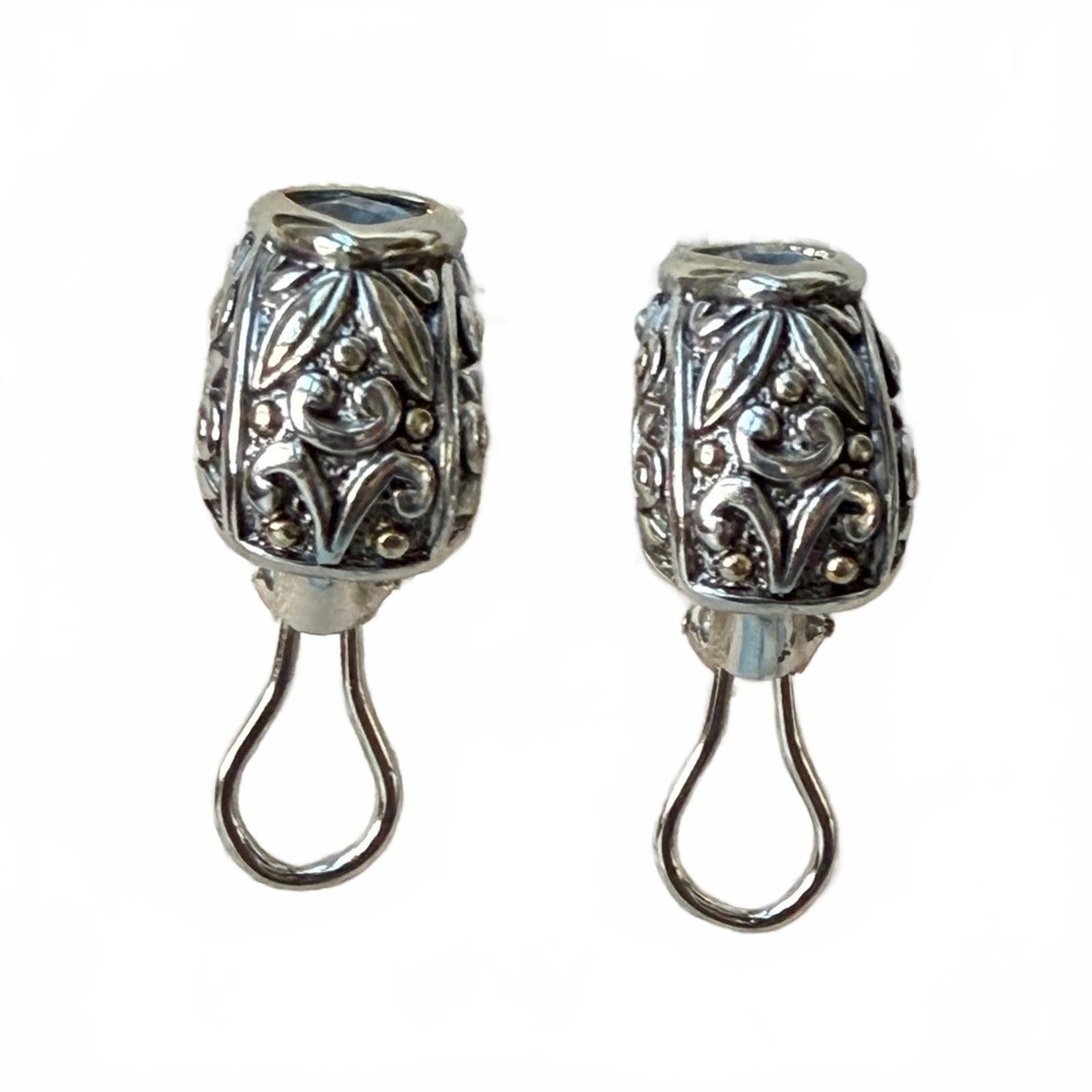 Other Michael Morrison MX Signature Collection Blue Glass Earrings Size ONE SIZE - 6 Thumbnail