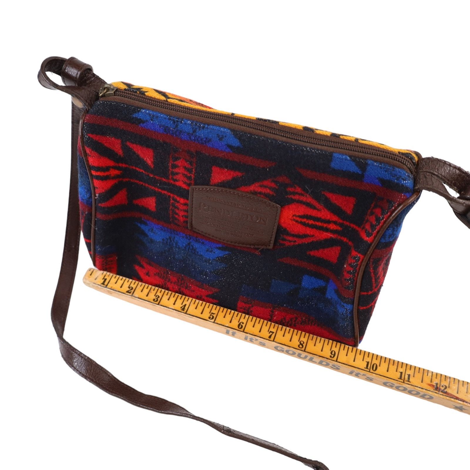 Pendleton × Vintage Vintage Pendleton Southwestern Aztec Print Wool Purse Size ONE SIZE - 4 Thumbnail