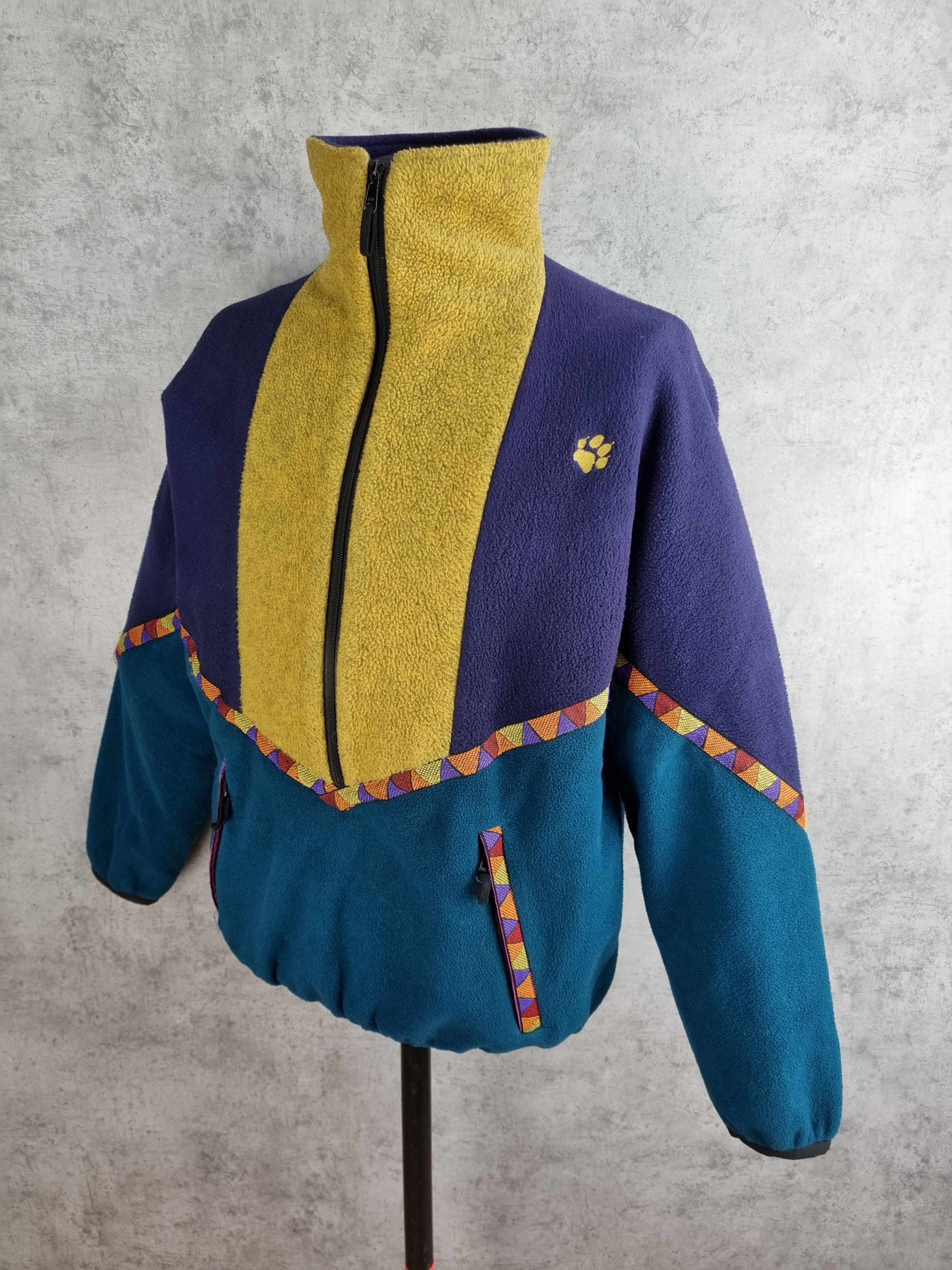 Jack Wolfskin 90s vintage Jack Wolfskin fleece sweater Size US L / EU 52-54 / 3 - 2 Thumbnail