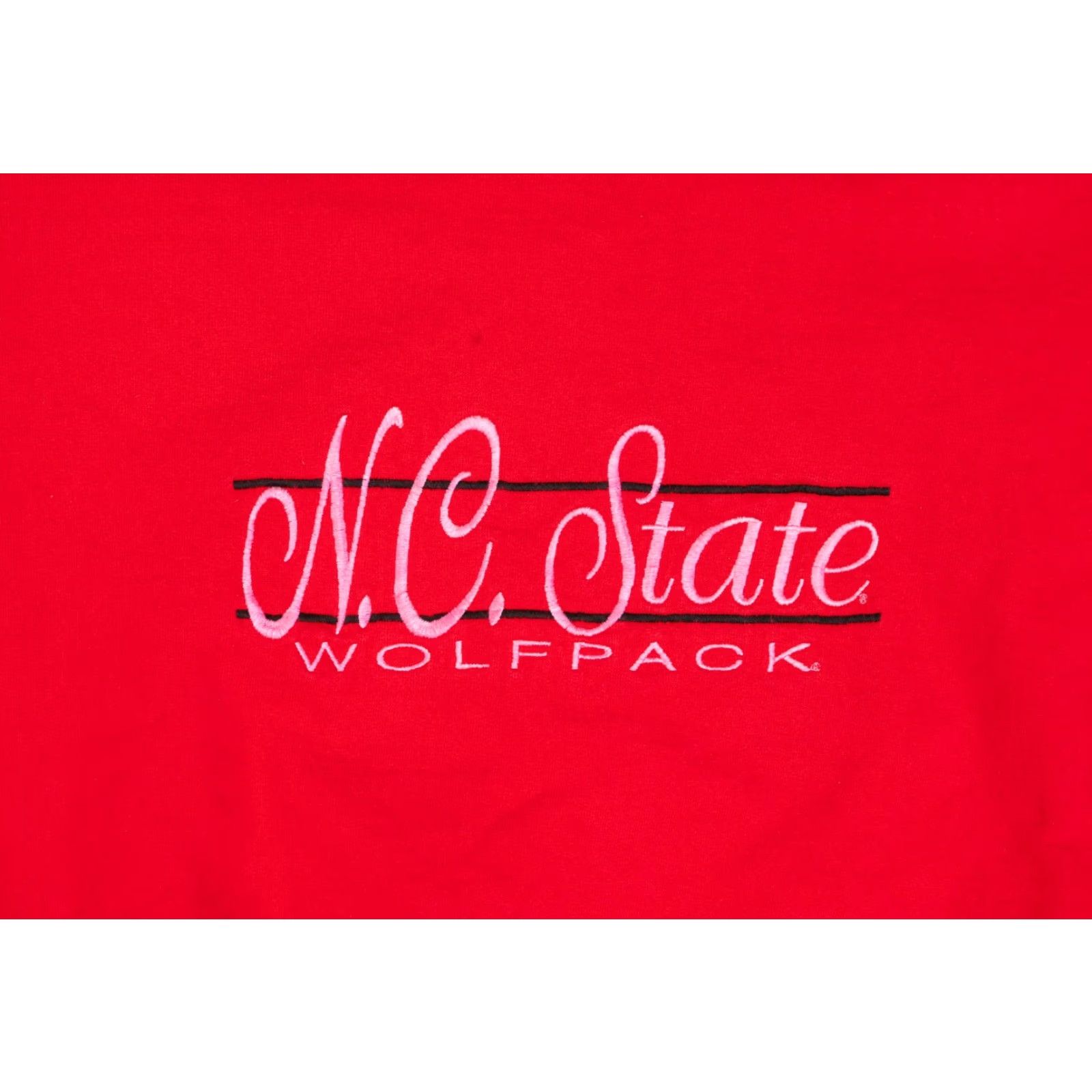 Vintage Vintage NC State Wolfpack 90s Red Classic Pullover Sweatshirt Mens XL Cotton Exchange Size US XL / EU 56 / 4 - 2 Thumbnail