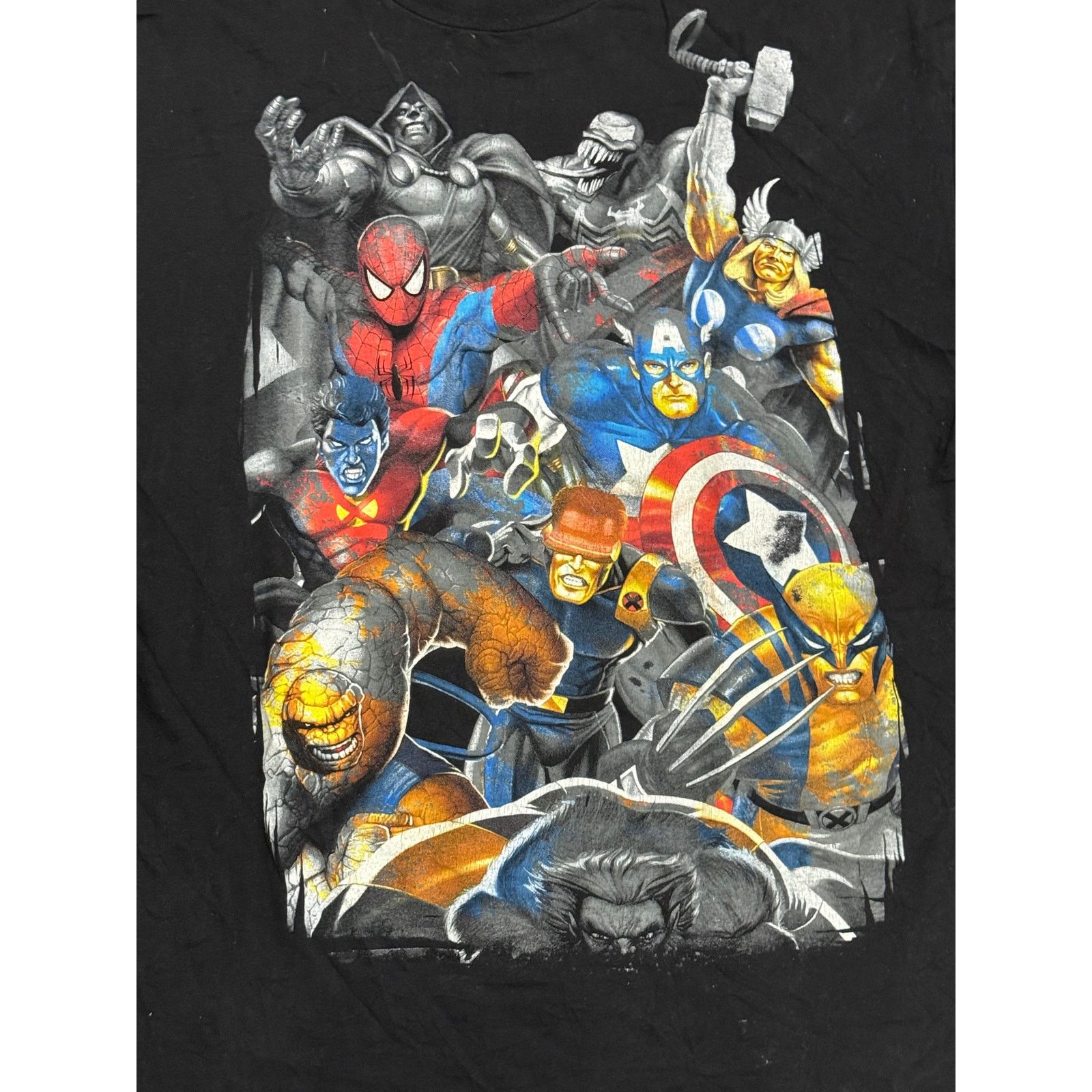 Mad Engine Vintage y2k Mad Engine Marvel Superhero TShirt Size US XXL / EU 58 / 5 - 2 Thumbnail