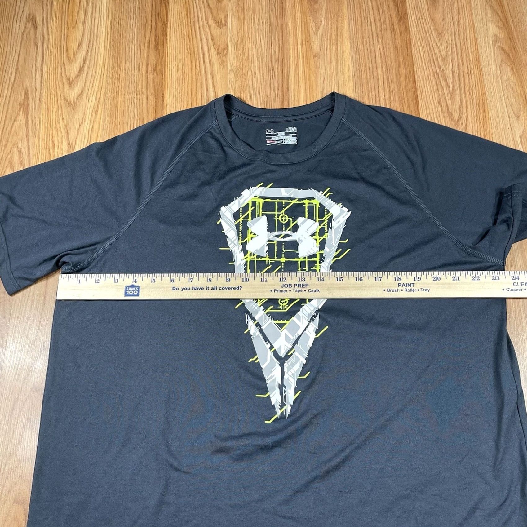 Under Armour Under Armour Loose Heatgear CrewNeck Graphics T-Shirt Mens Size L Teal Size US L / EU 52-54 / 3 - 5 Thumbnail