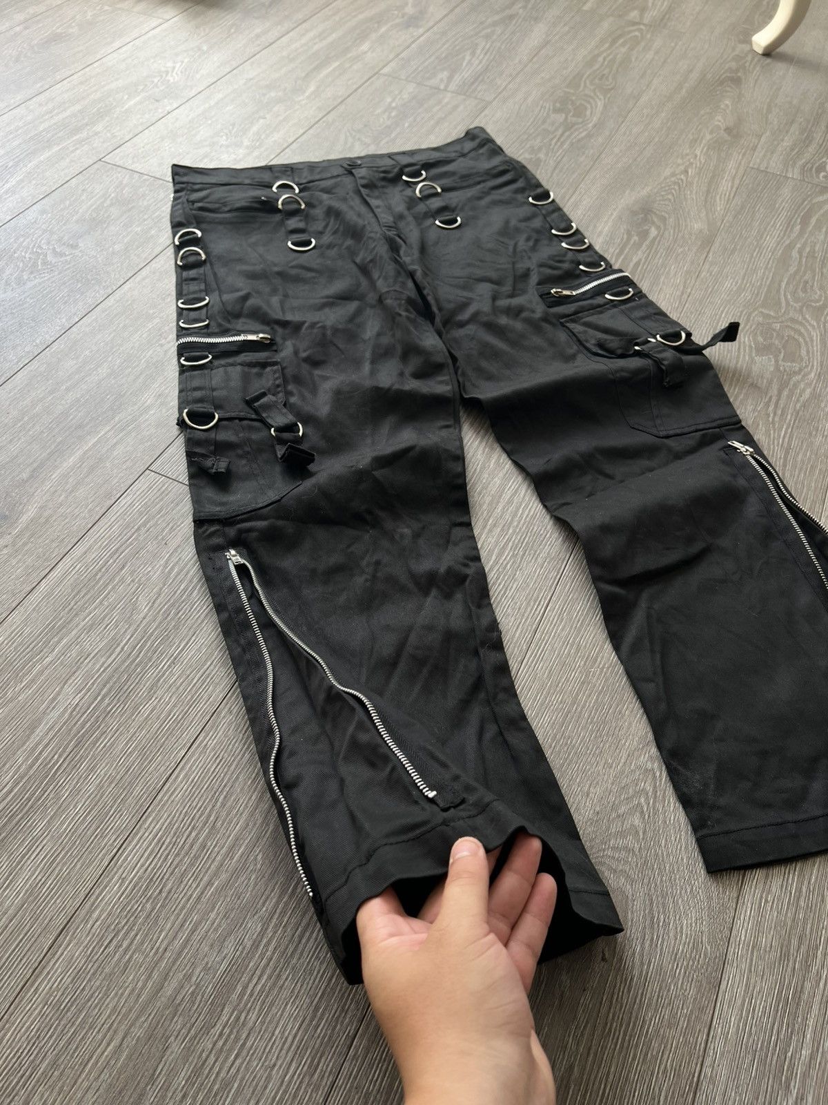 Japanese Brand Vintage Avant Garde Pants Y2K Bondage Gothic Size US 32 / EU 48 - 5 Thumbnail