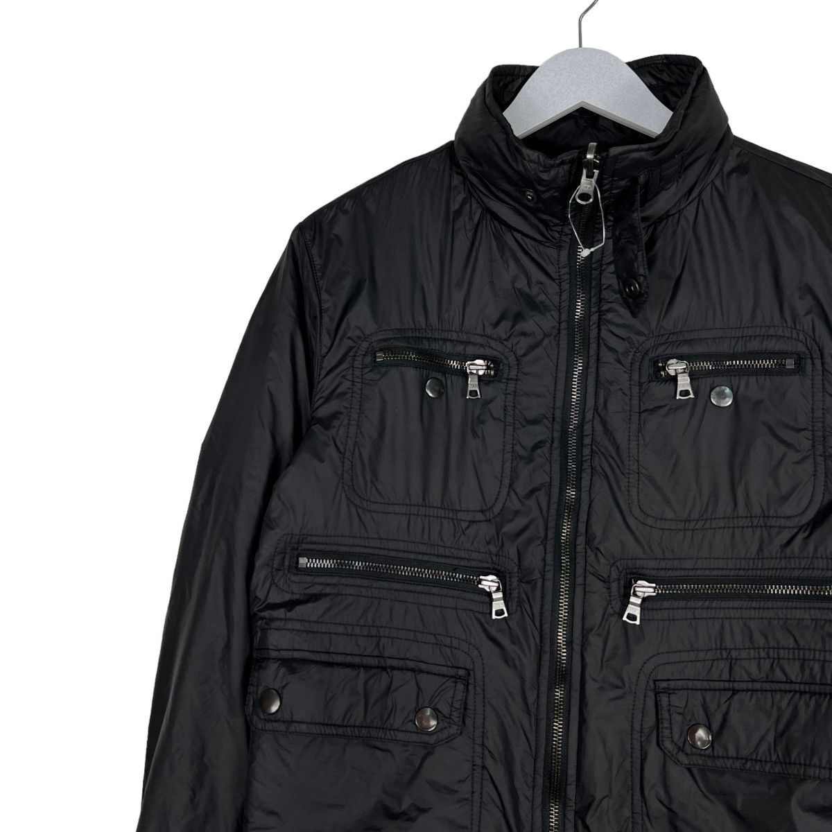 Edifice Japan 🔥 EDIFICE ZIPPER MULTI POCKET SURVIVAL BOMBER JACKET Size US M / EU 48-50 / 2 - 7 Thumbnail