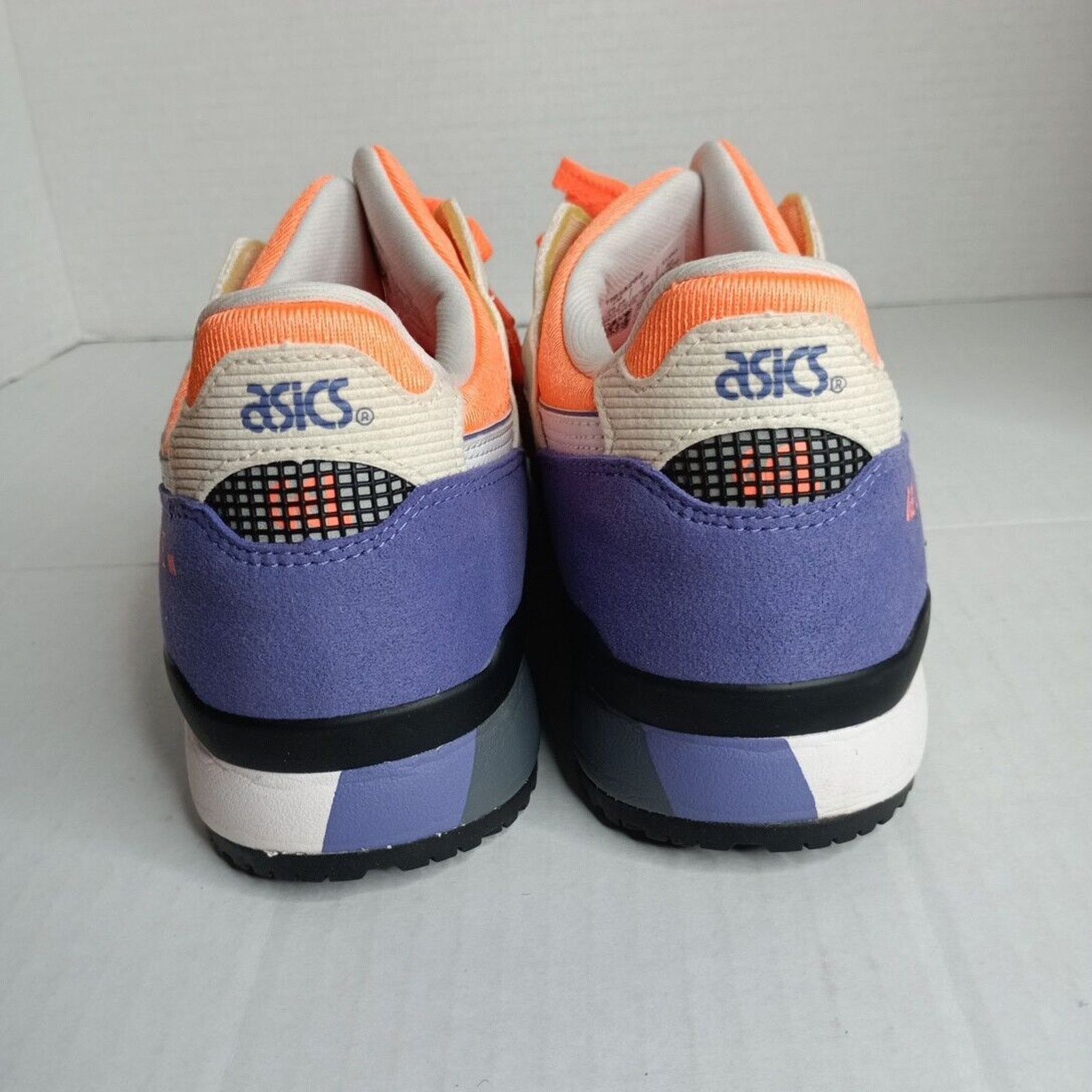Asics ASICS Sports Style Shoes GEL-LYTE III Orange Purple Men Sz 7 Size US 7 / EU 40 - 4 Thumbnail