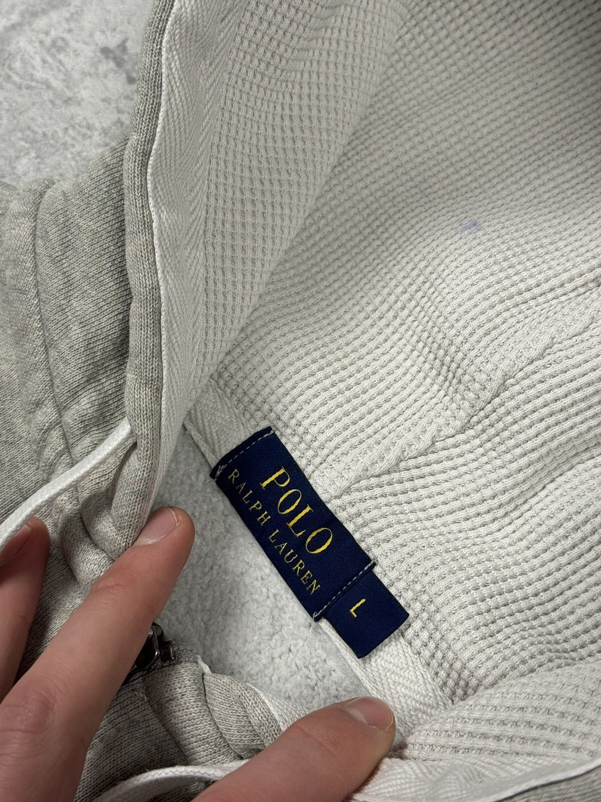 Polo Ralph Lauren Polo Ralph Lauren Y2K Gray Zip Hoodie Size L Size US L / EU 52-54 / 3 - 8 Thumbnail