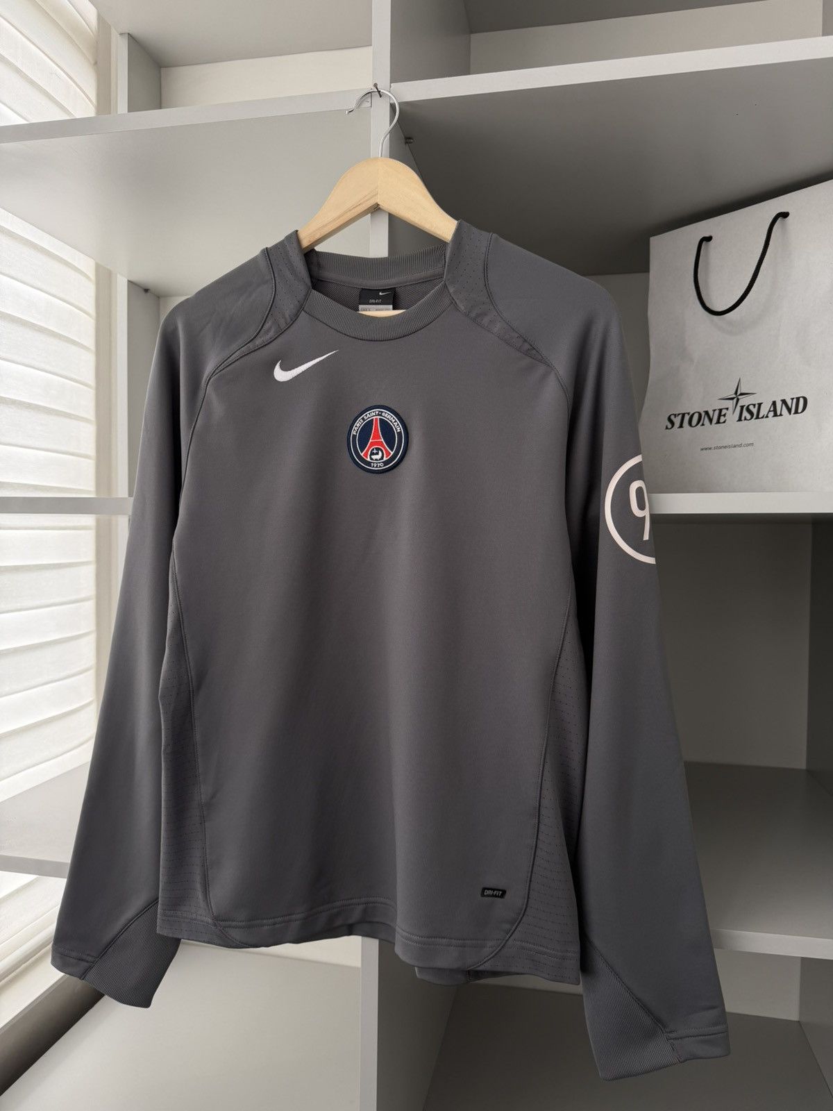 Nike Nike PSG Paris Total 90 Vintage 2003 2004 Longsleeve Jersey Size US S / EU 44-46 / 1 - 2 Thumbnail