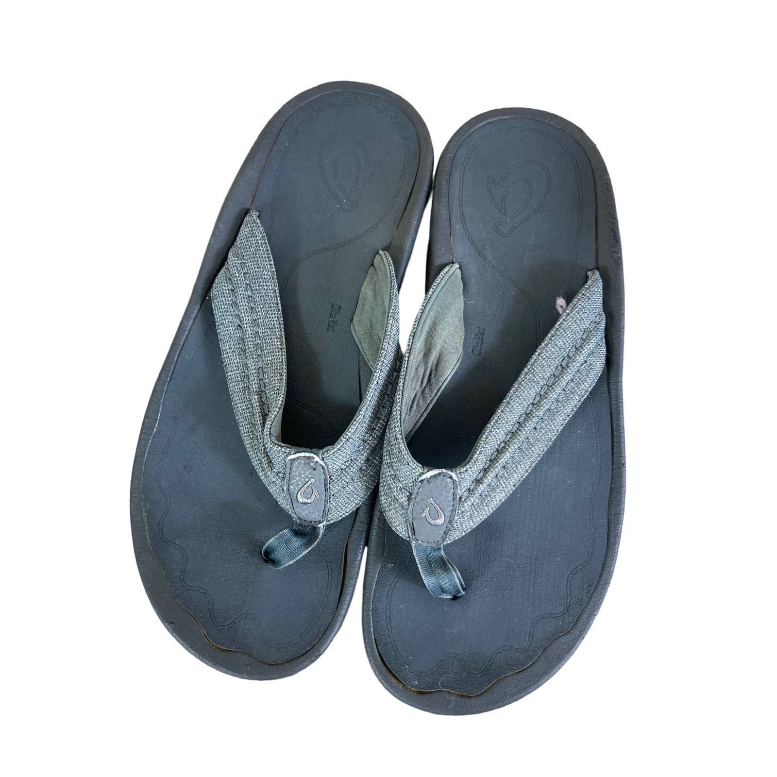 Olukai Olukai x HLA Holomua Flip Flop Men 11 Black Slide Lilfeguard Grailed
