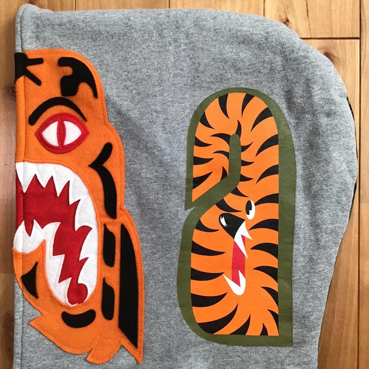 Bape BAPE Crazy face Tiger Shark full zip hoodie a bathing ape Size US L / EU 52-54 / 3 - 5 Thumbnail