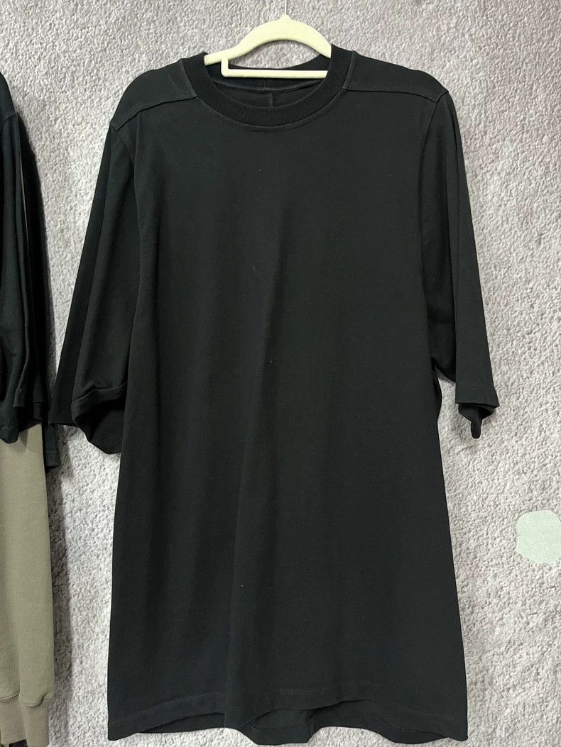 Rick Owens Rick Owens Black T-shirt with medium sleeves 2504-Nextarrow Size US M / EU 48-50 / 2 - 2 Thumbnail