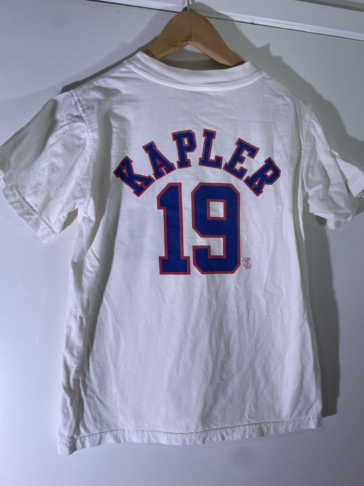Vintage Y2K 2000’s VTG Vintage Rangers Kapler MLB Baseball T Shirt Size US S / EU 44-46 / 1 - 2 Thumbnail