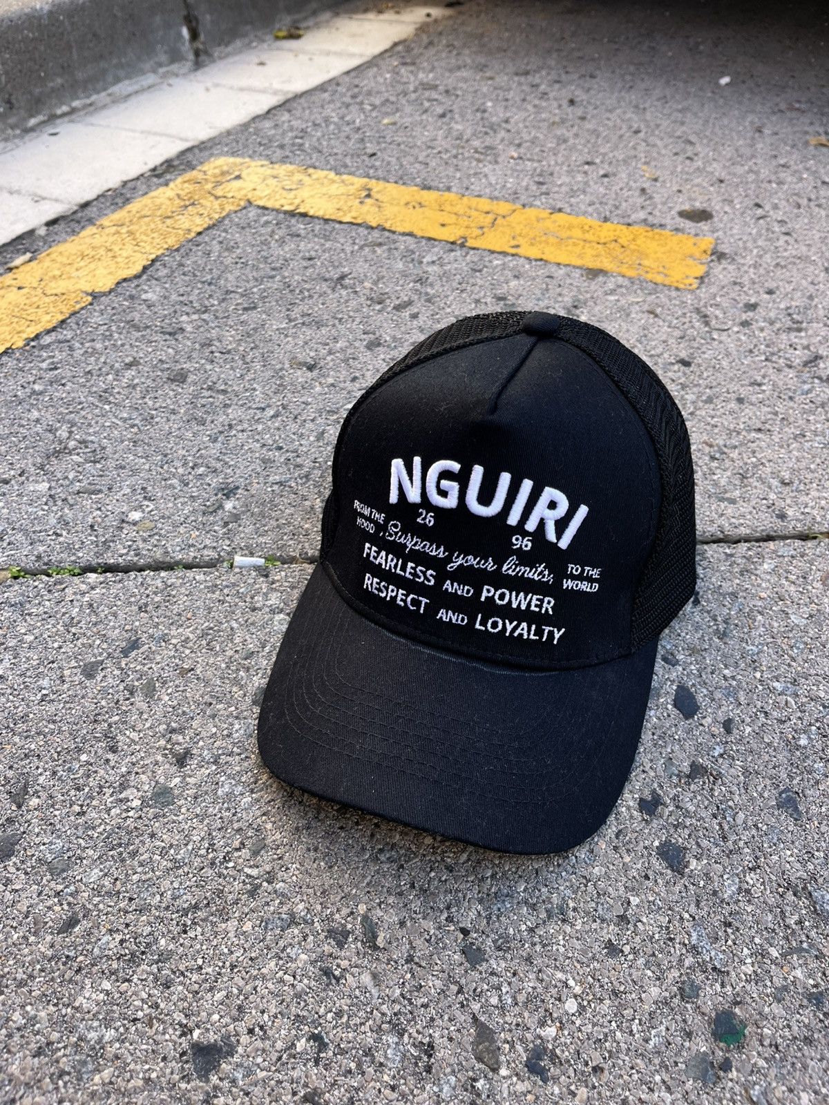 Designer Nguiri trucker hat Size ONE SIZE - 3 Thumbnail