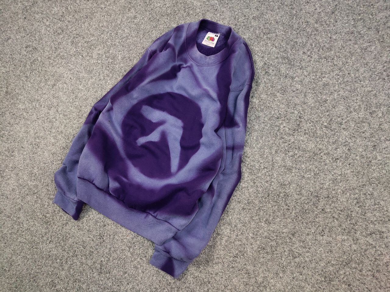 Vintage Vintage 90's Aphex Twin Logo Sun Faded Boxy Blank Sweatshirt Size US S / EU 44-46 / 1 - 3 Thumbnail