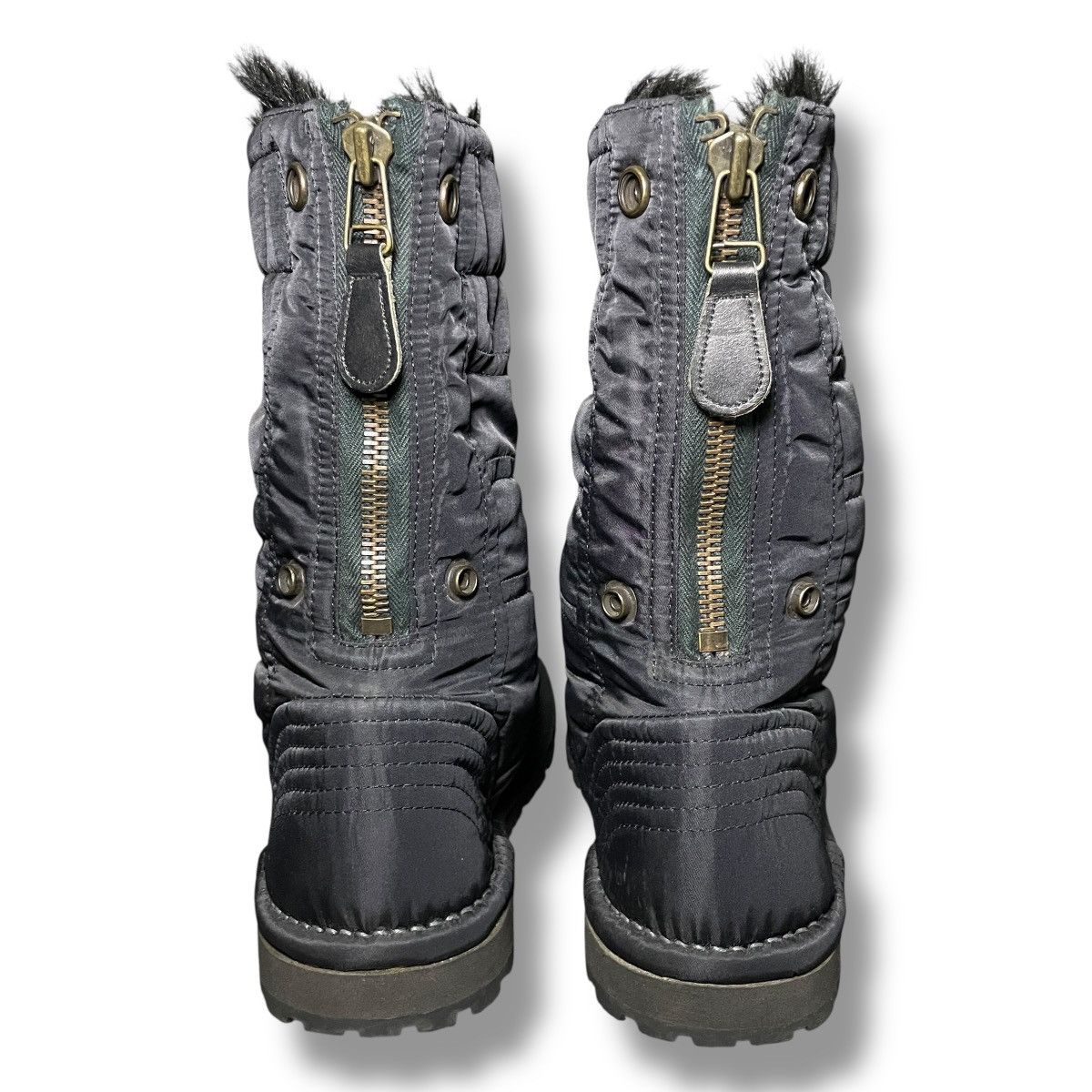 Junya Watanabe Junya Watanabe A/W10 Fur-lined Quilted Nylon Snow Boots Size US 7 / IT 37 - 3 Thumbnail