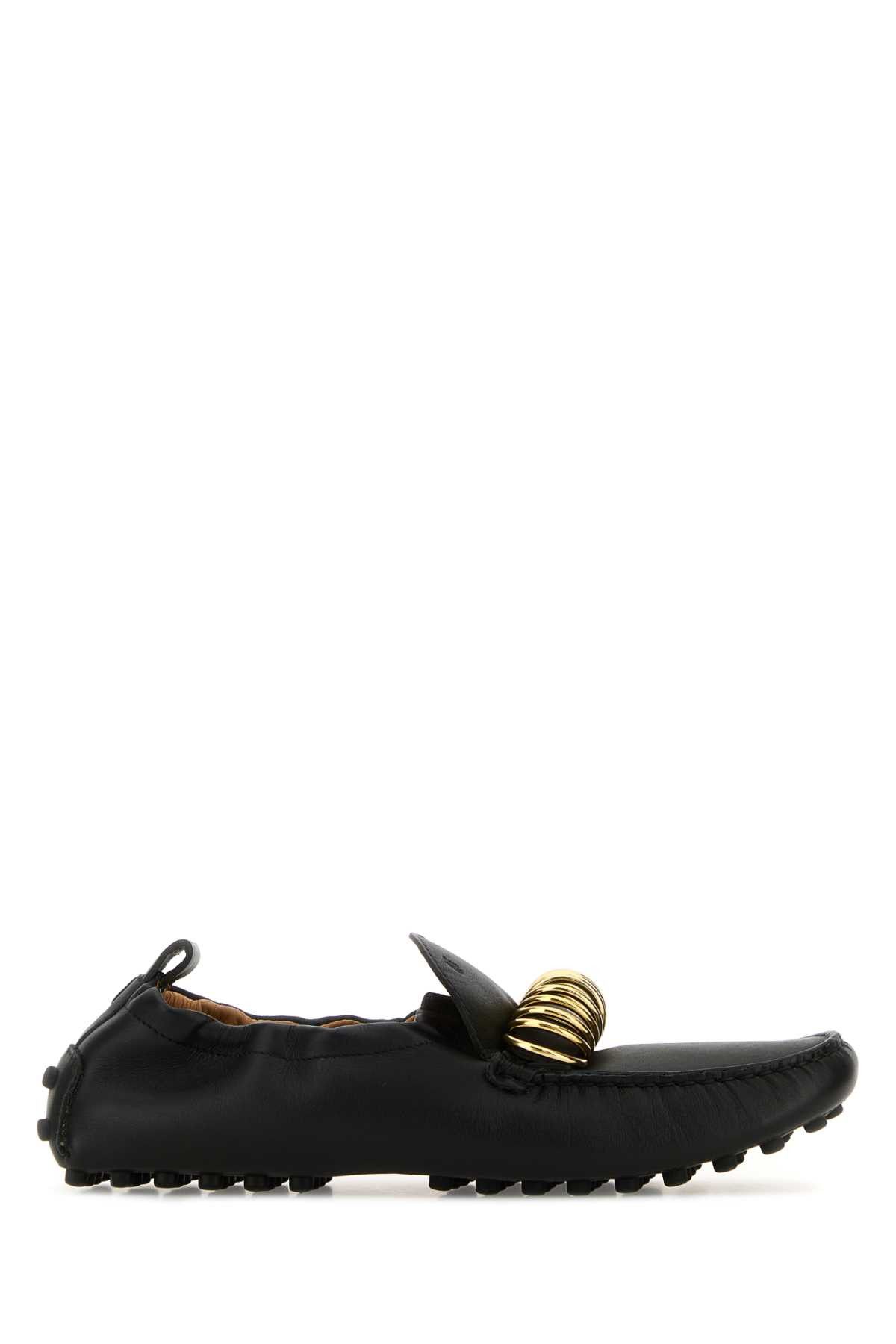 Tod's Black Leather Loafers Size US 10 / IT 40 - 1 Thumbnail