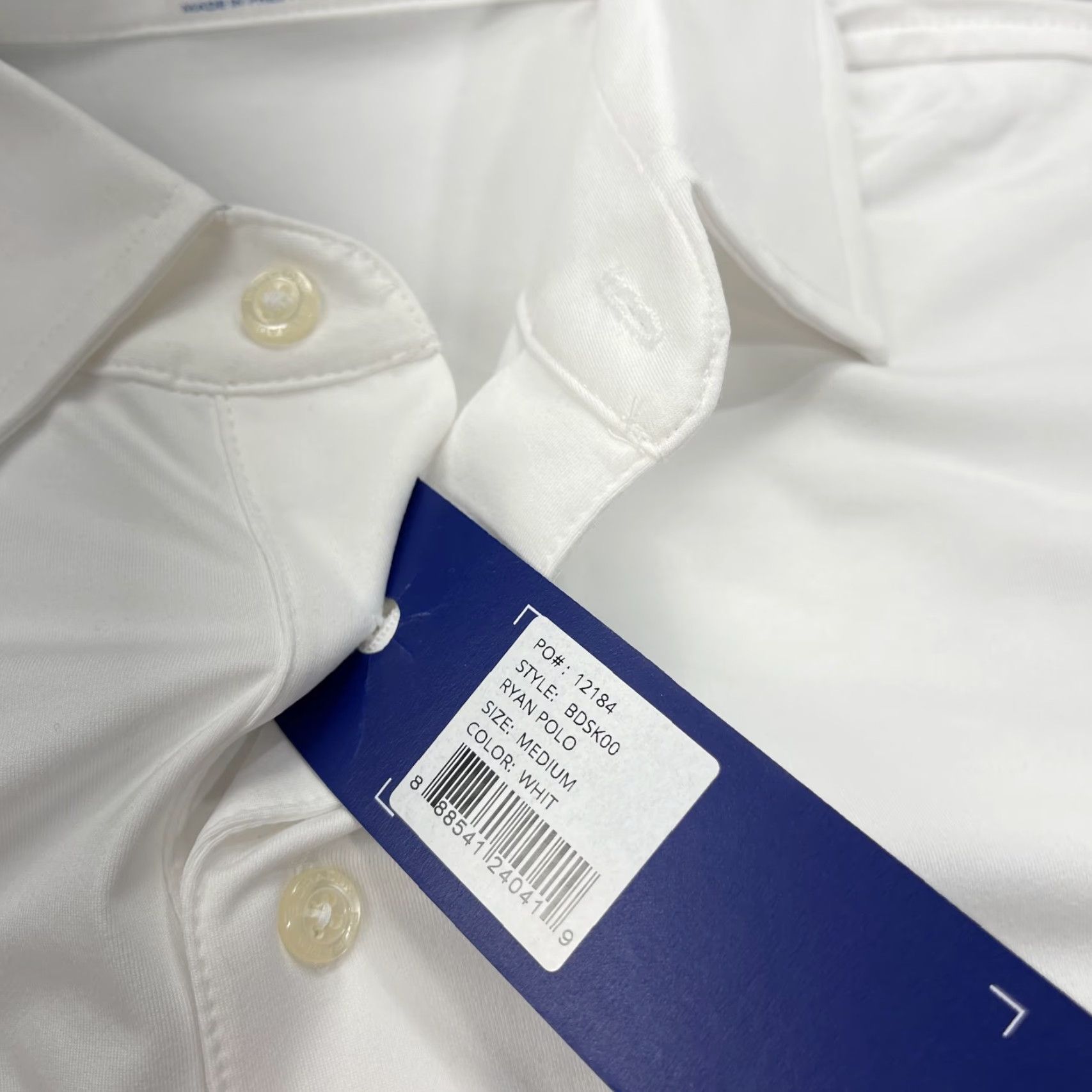 Vintage B. Draddy Polo Shirt Mens M Golf White Polo Shirt Casual 90s Theme Sports Logo NWT Hall of Fame James Hardie | Mens Polo Shirt Size US M / EU 48-50 / 2 - 4 Thumbnail