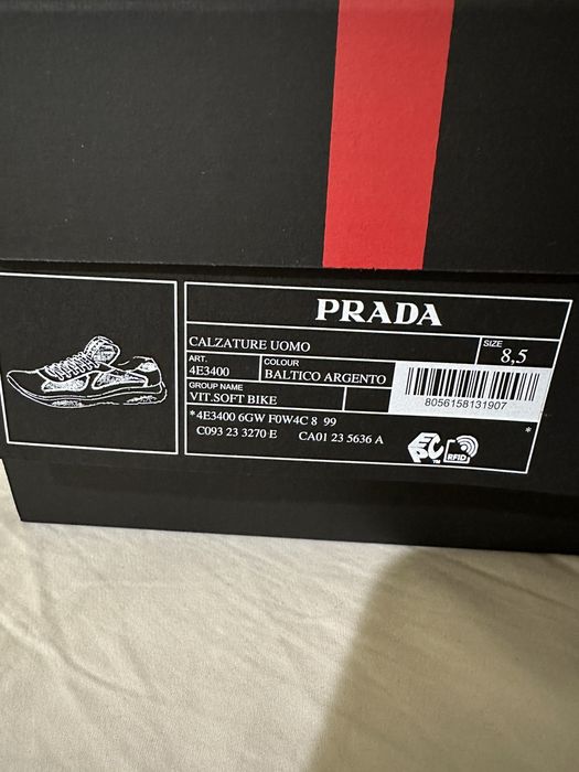 Prada Prada Americas Cup Navy Blue Sneakers | Grailed