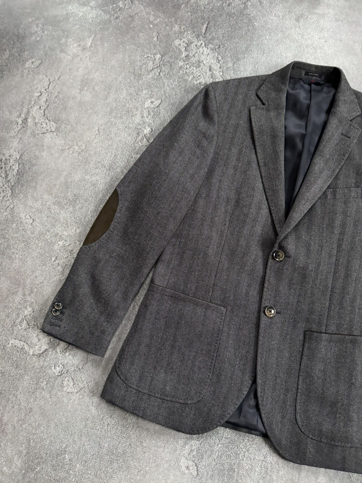 Massimo Dutti Massimo Dutti EUR48/USA38 blazer button up wool jacket Size 38R - 8 Thumbnail