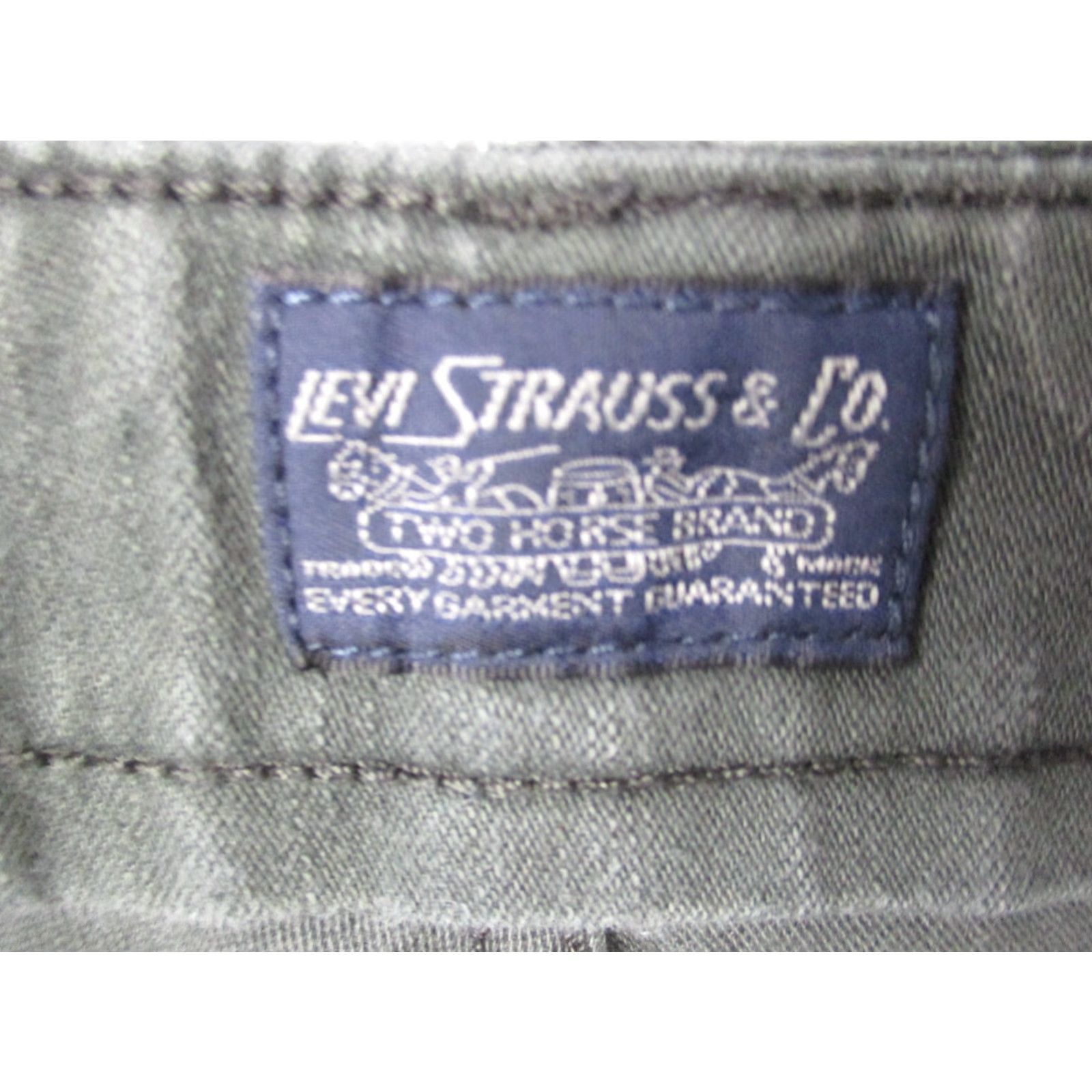 Levi's Levi’s Cargo Short Mens Size 32 Color Olive Zip Fly Casual Outdoors Size US 32 / EU 48 - 3 Thumbnail