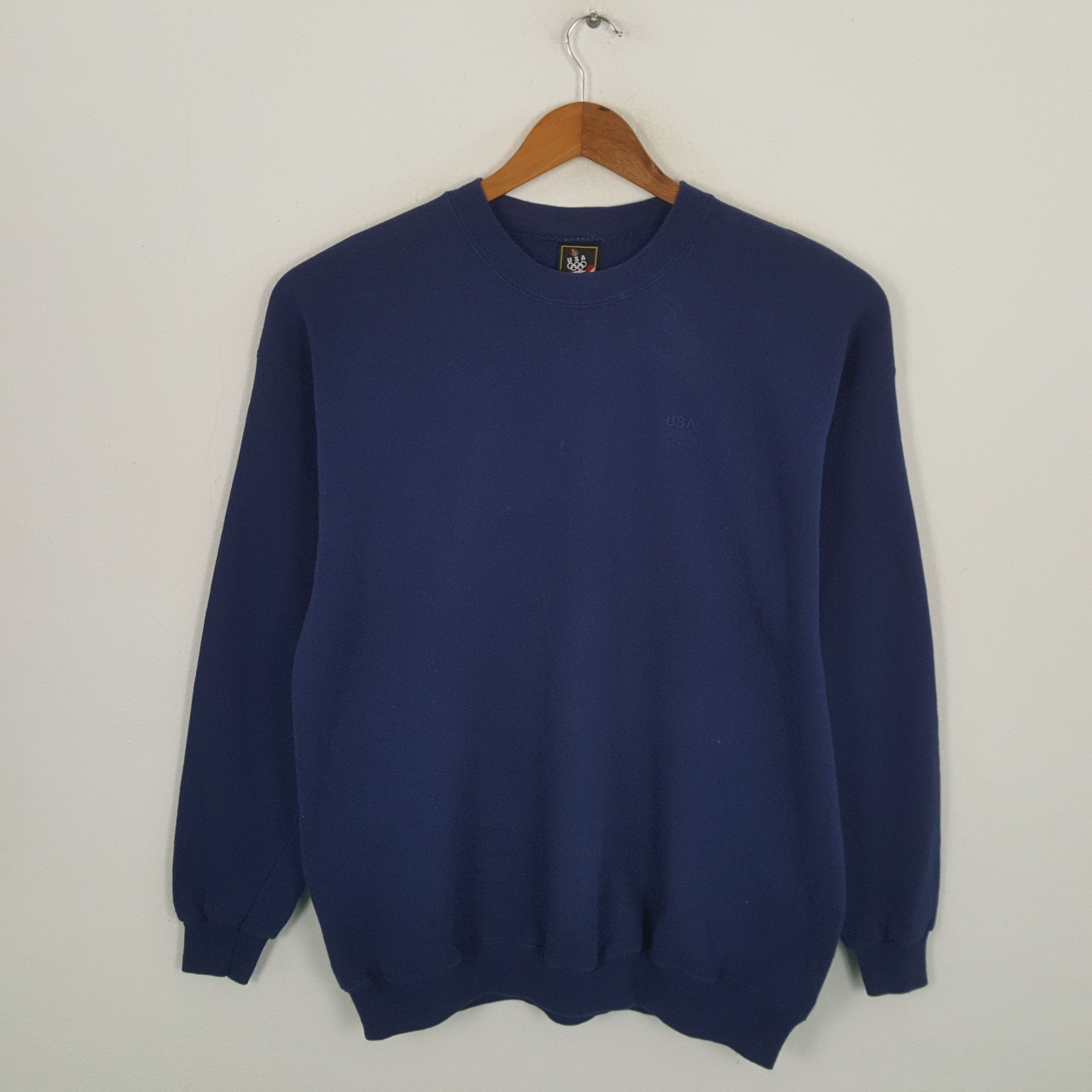 USA Olympics × Vintage Vintage 90's OLYMPICS USA Sportswear Promo Sweatshirts Size US XL / EU 56 / 4 - 1 Thumbnail