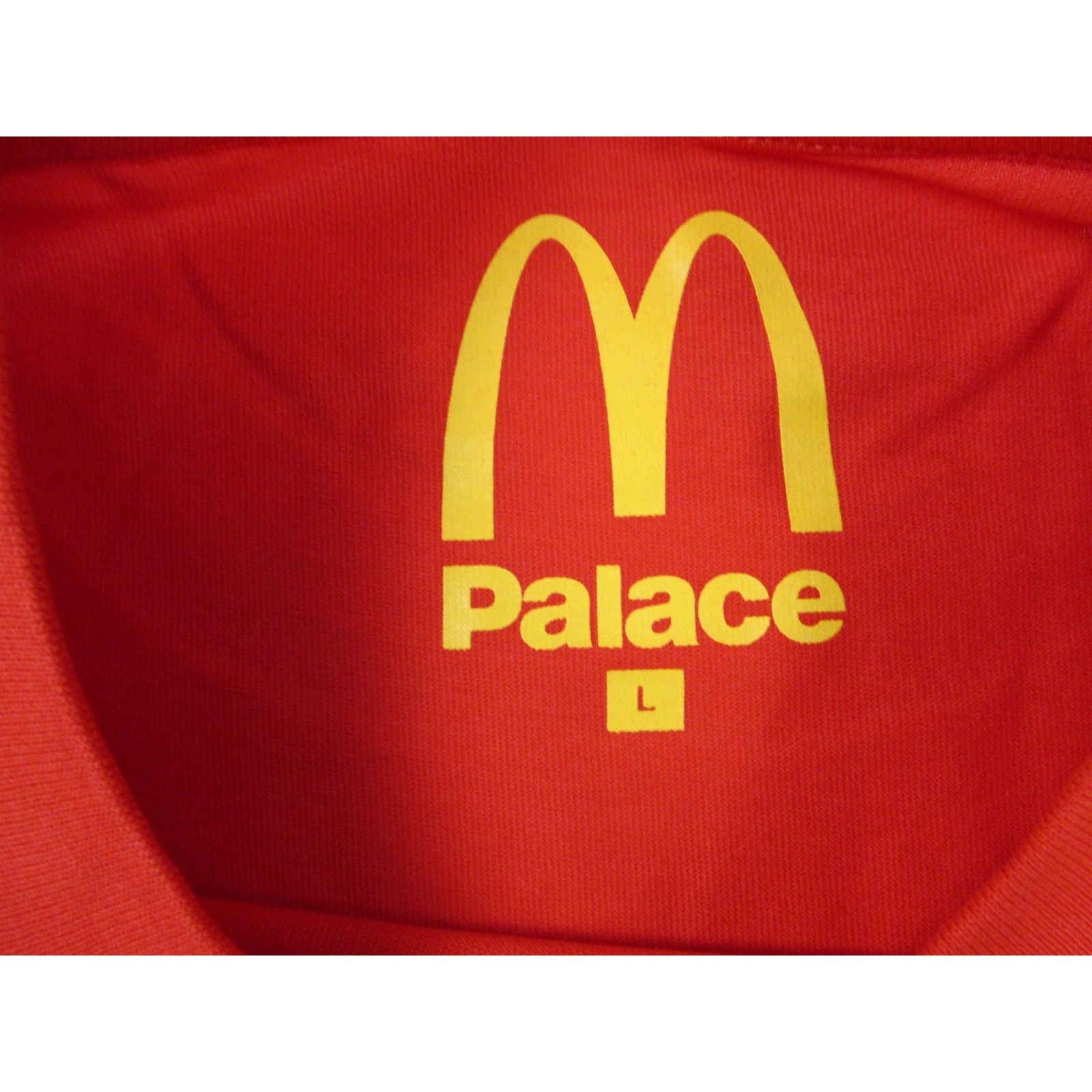 Palace Palace x McDonald's Logo T-Shirt – Red Large New 1282 Size US L / EU 52-54 / 3 - 3 Thumbnail