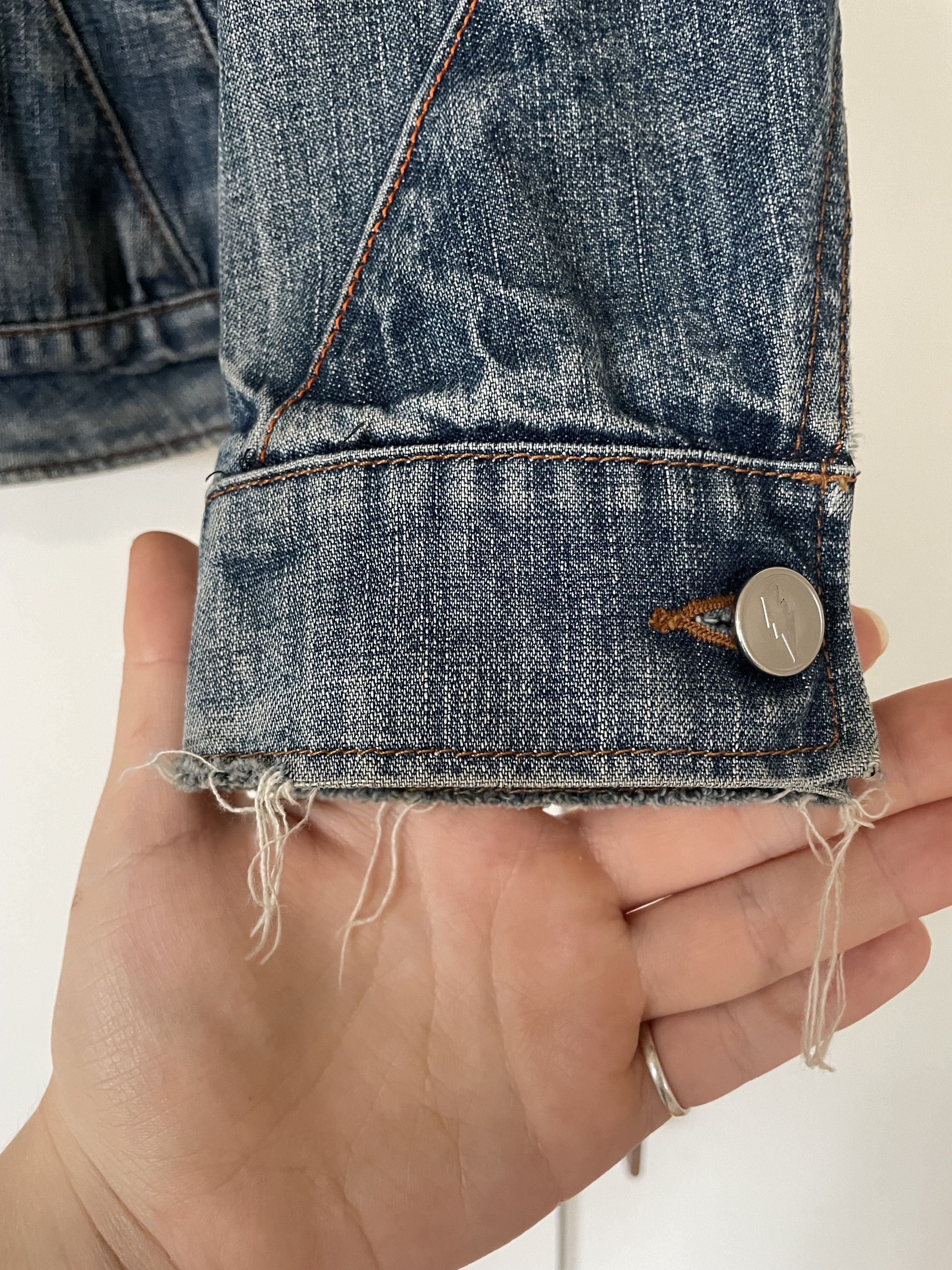 W&LT Walter Van Beirendonck Denim Jacket Size S / US 4 / IT 40 - 4 Thumbnail