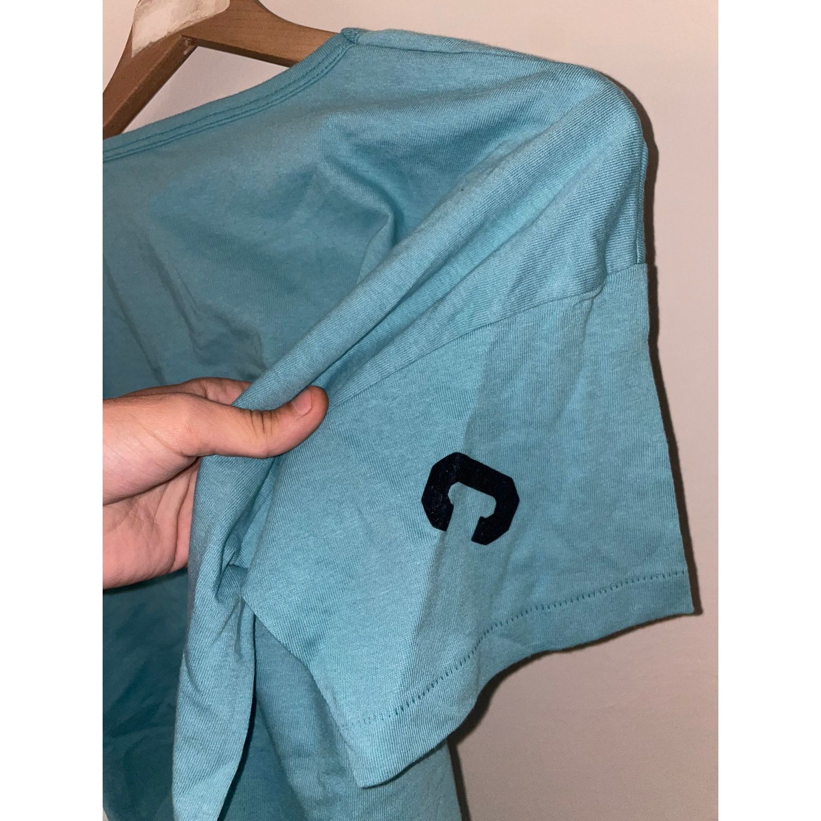 Vintage Womens Vintage Montana Shirt Mountan Teal Tee Top 90s Large Size L / US 10 / IT 46 - 8 Thumbnail