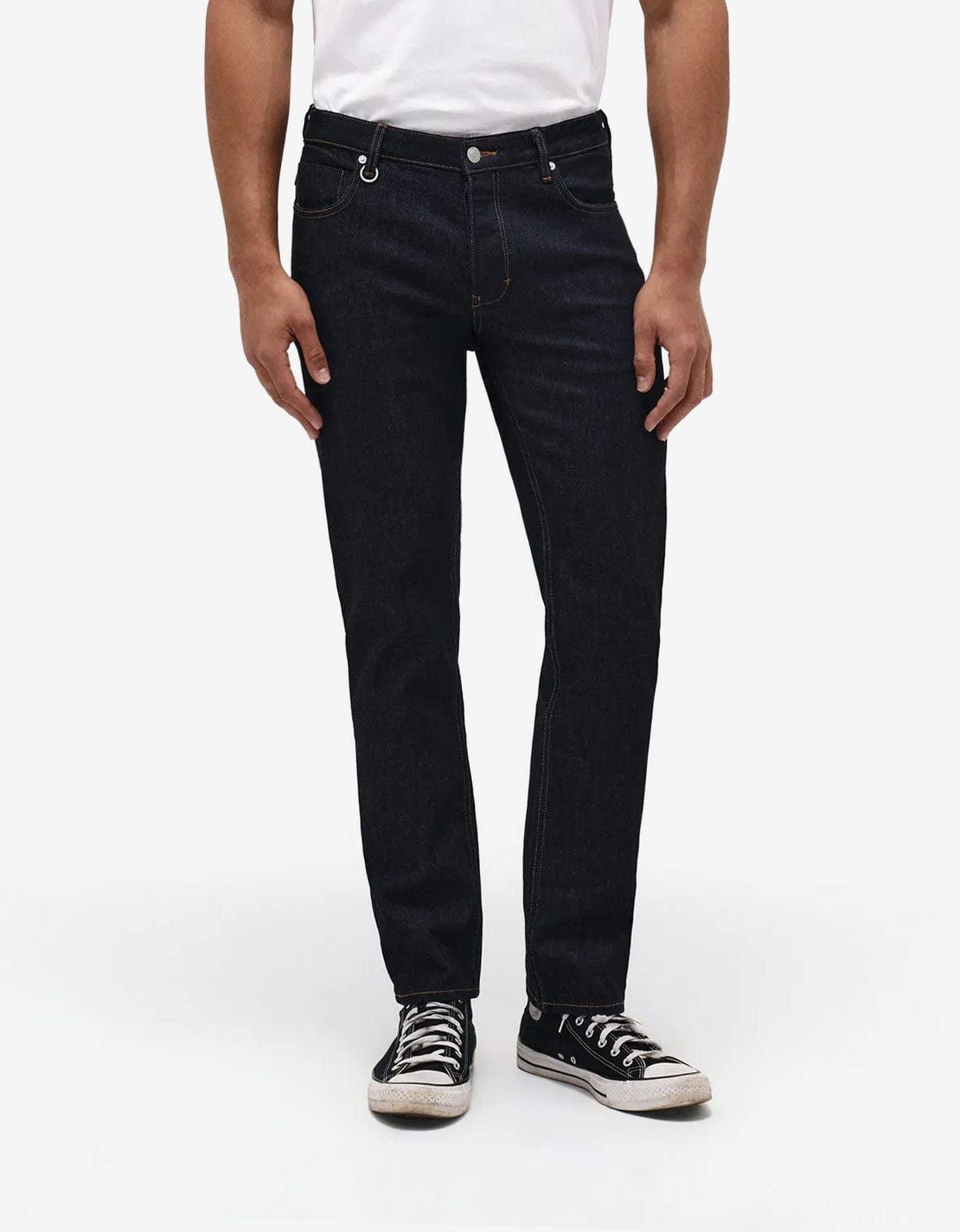 NEUW Denim Neuw Lou Straight Crudo Blue Jeans Size US 30 / EU 46 - 3 Thumbnail
