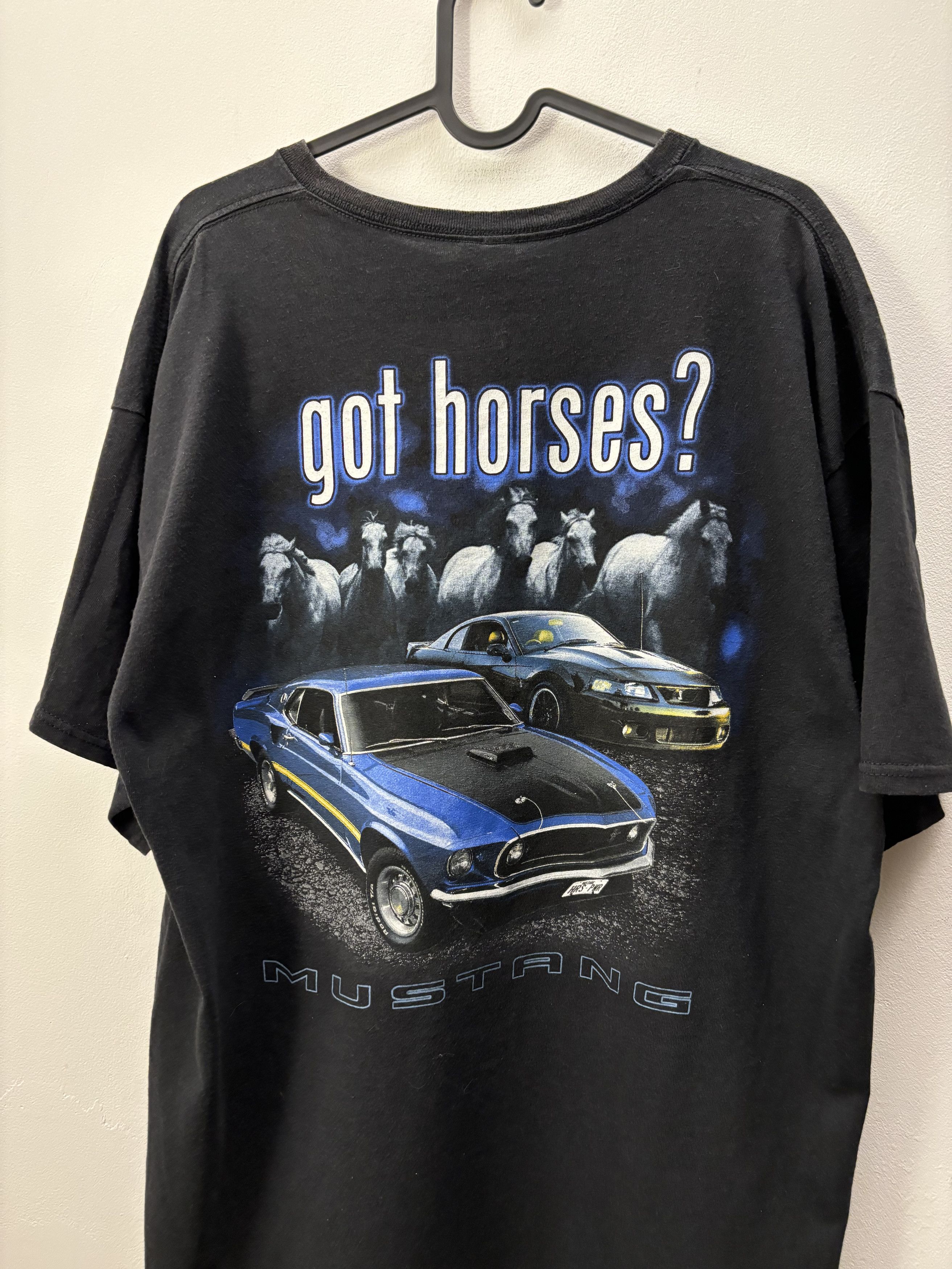 Ford × Mustang × Vintage Vintage Ford Mustang Big Back Print Tee Size US XL / EU 56 / 4 - 5 Thumbnail